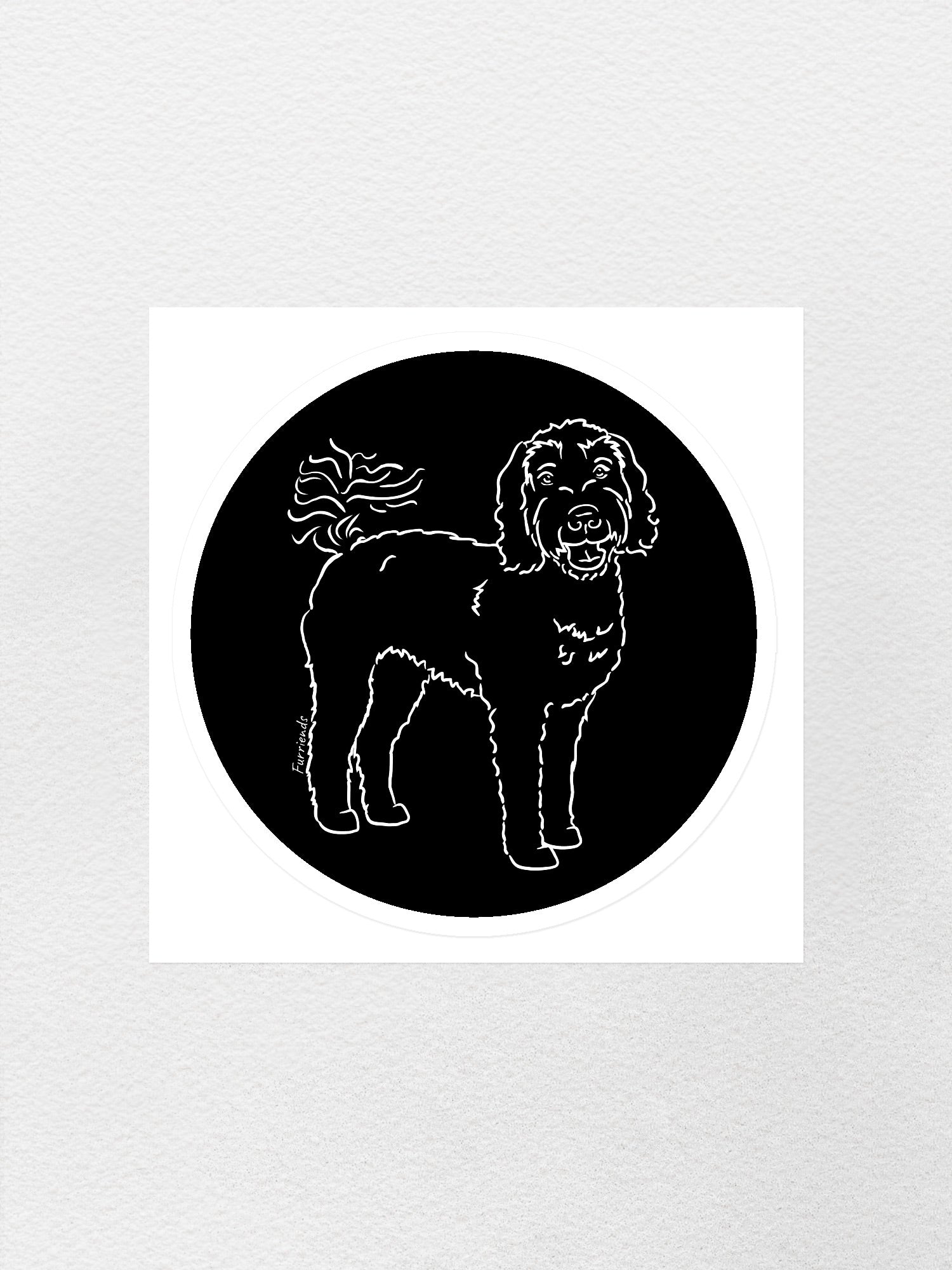 Labradoodle Sticker