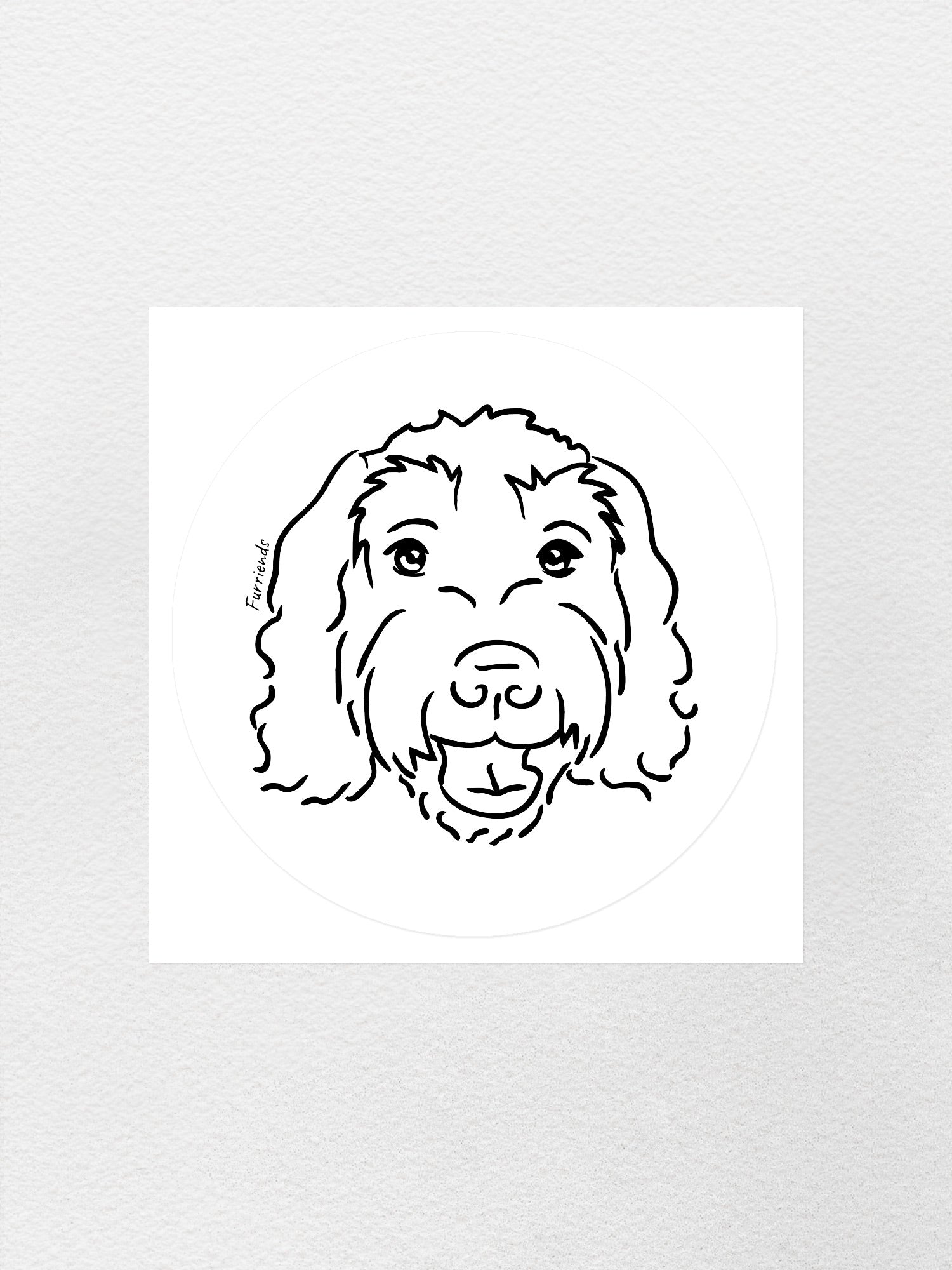 Labradoodle Sticker