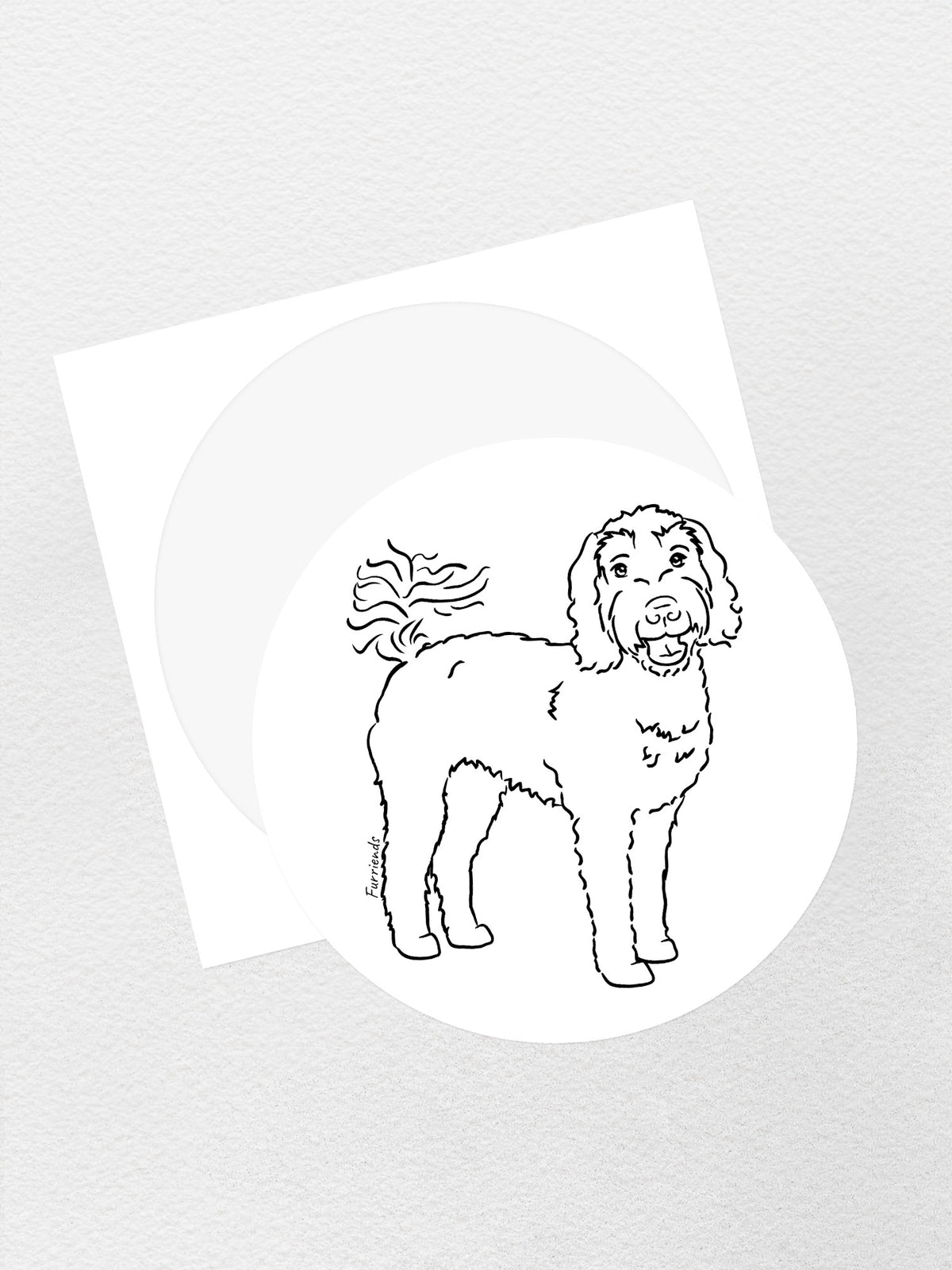 Labradoodle Sticker