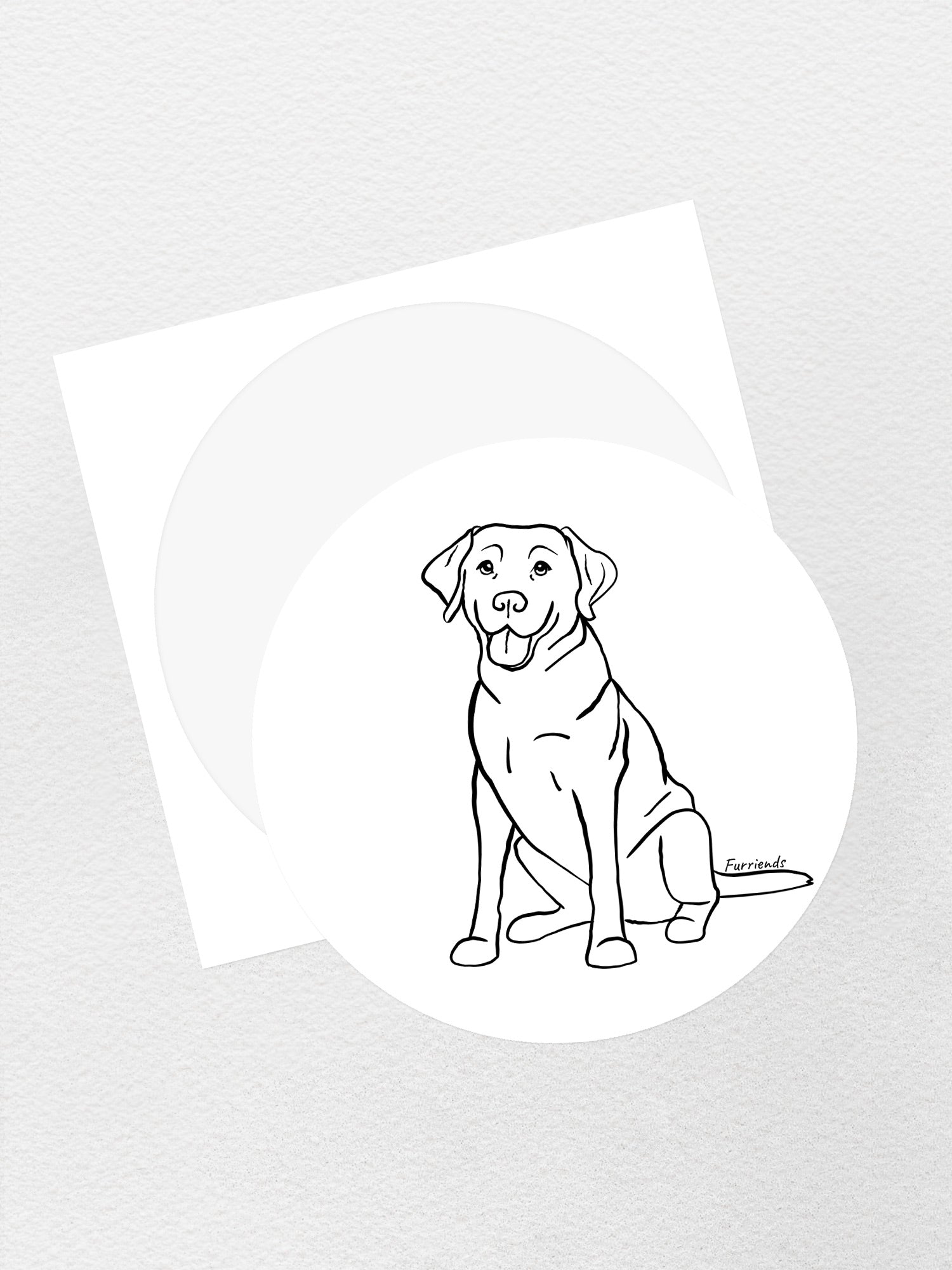 Labrador Sticker