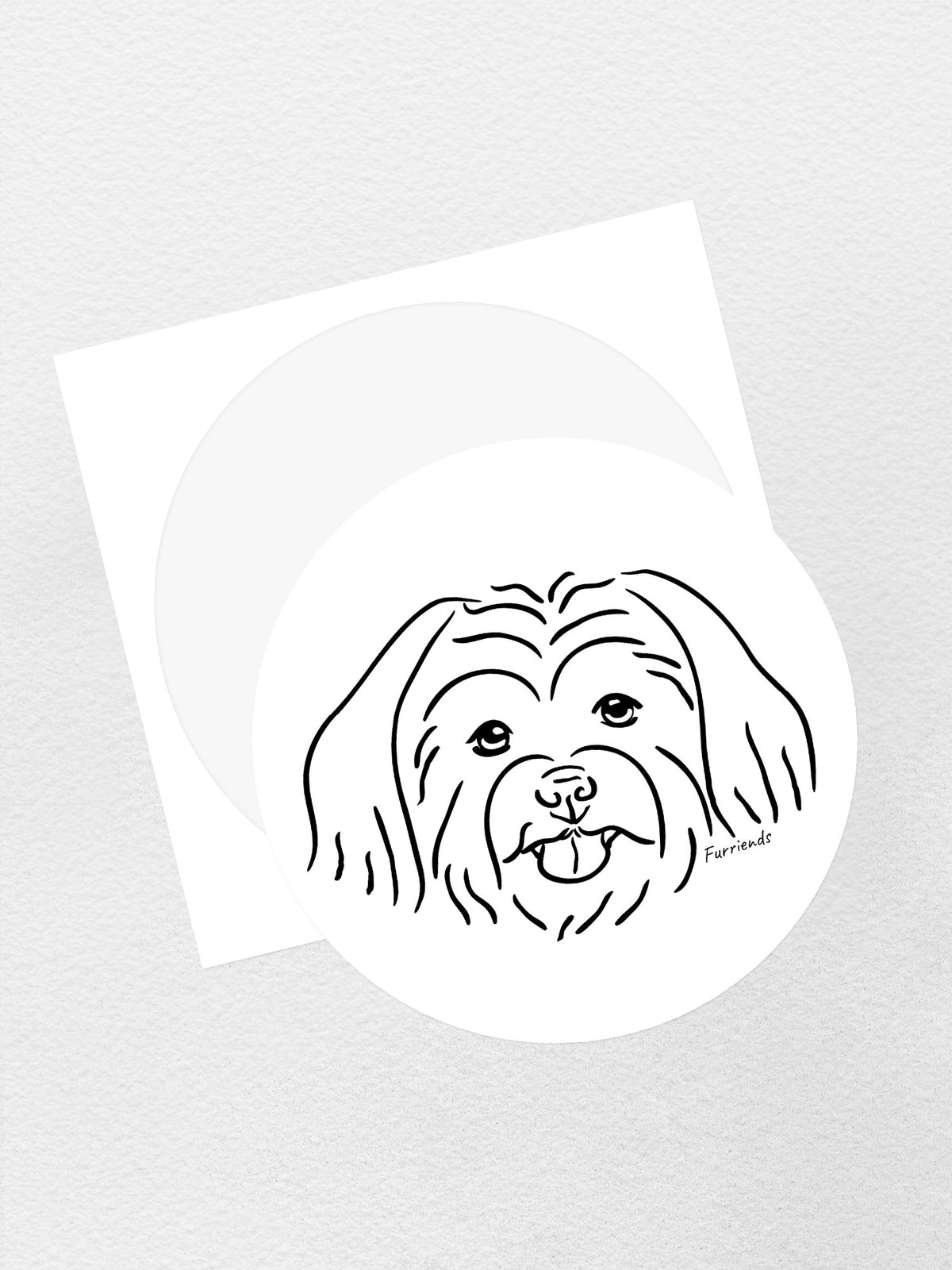 Maltese Terrier Sticker