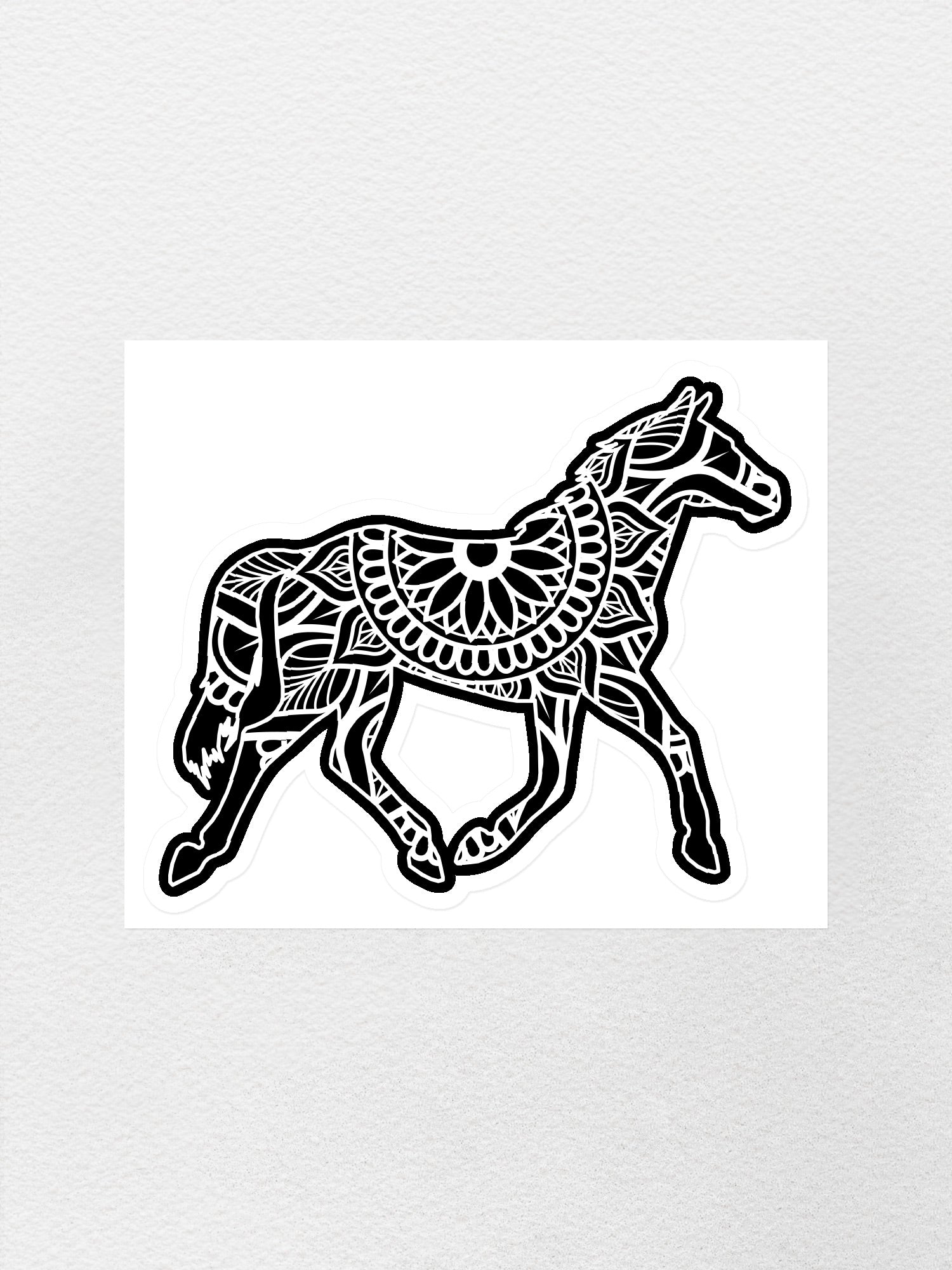 Horse Mandala Sticker