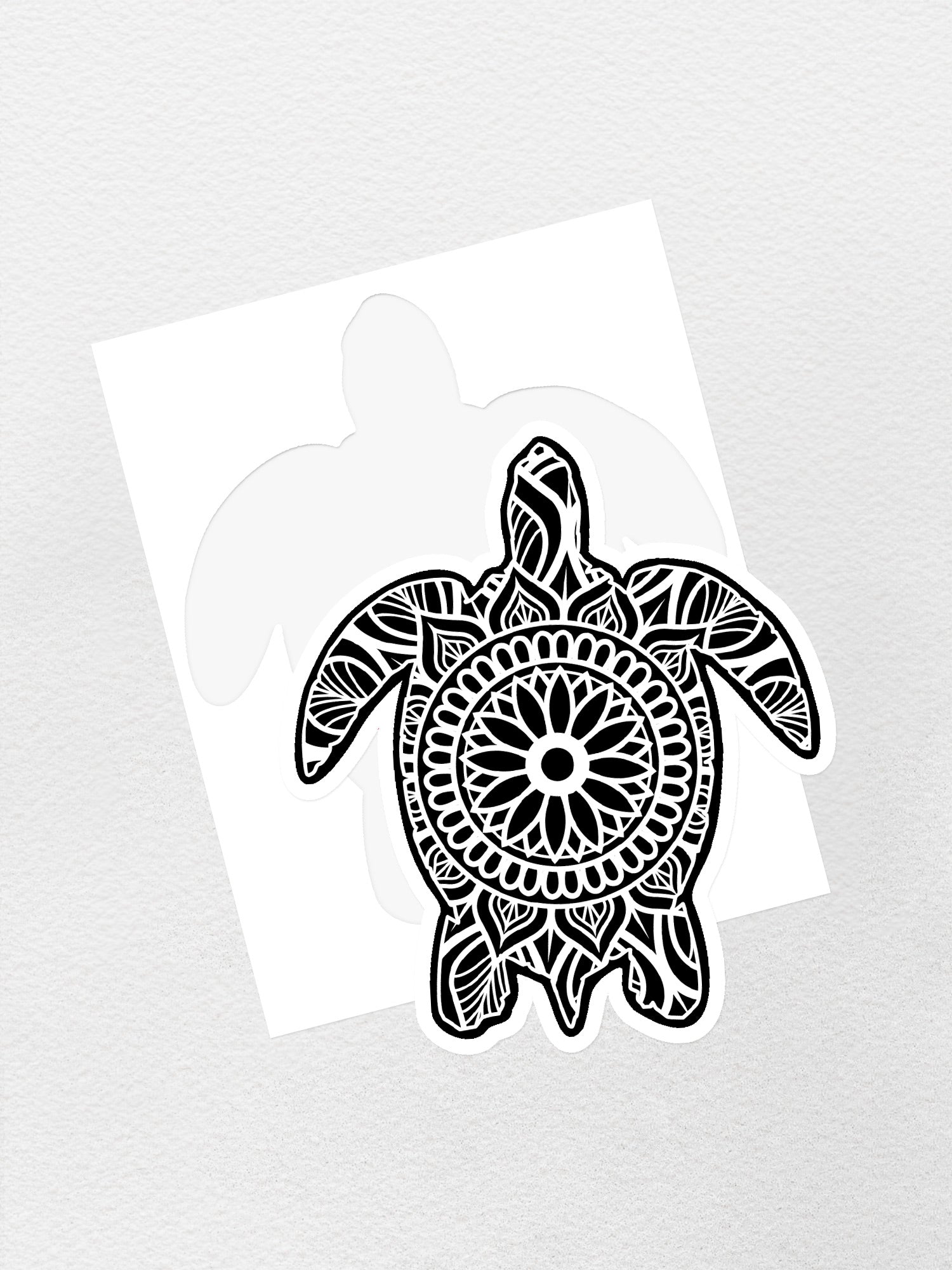 Turtle Mandala Sticker