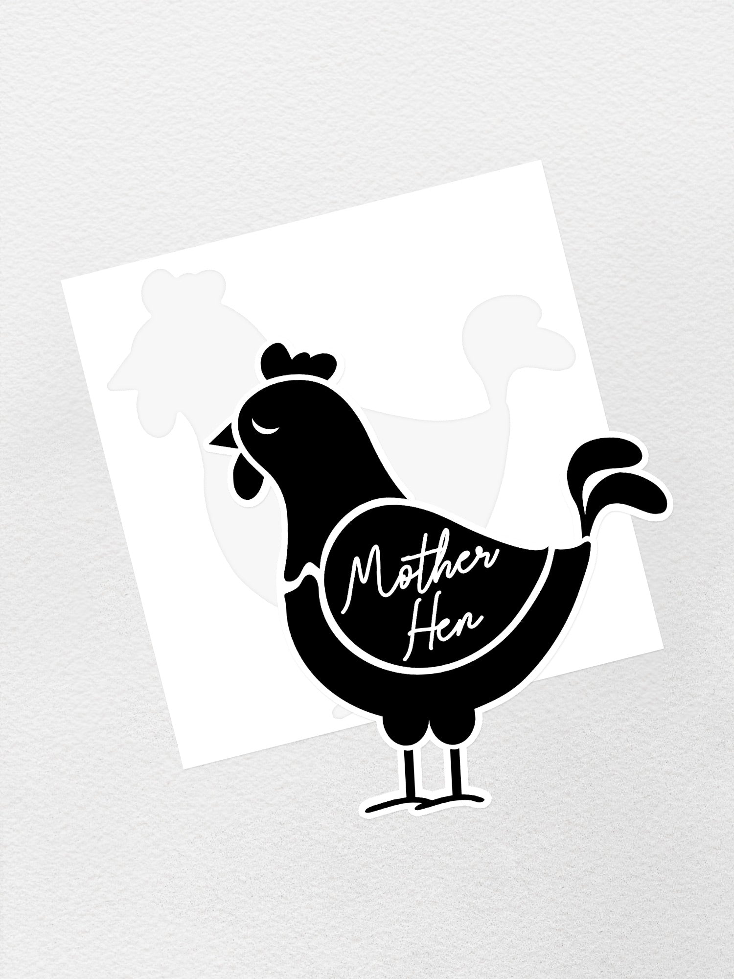 Mother Hen Sticker