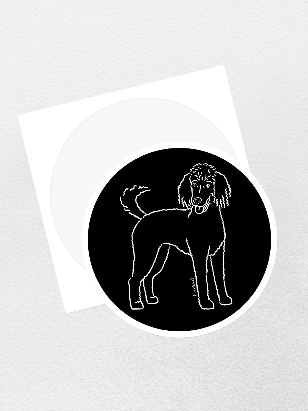 Standard Poodle Sticker