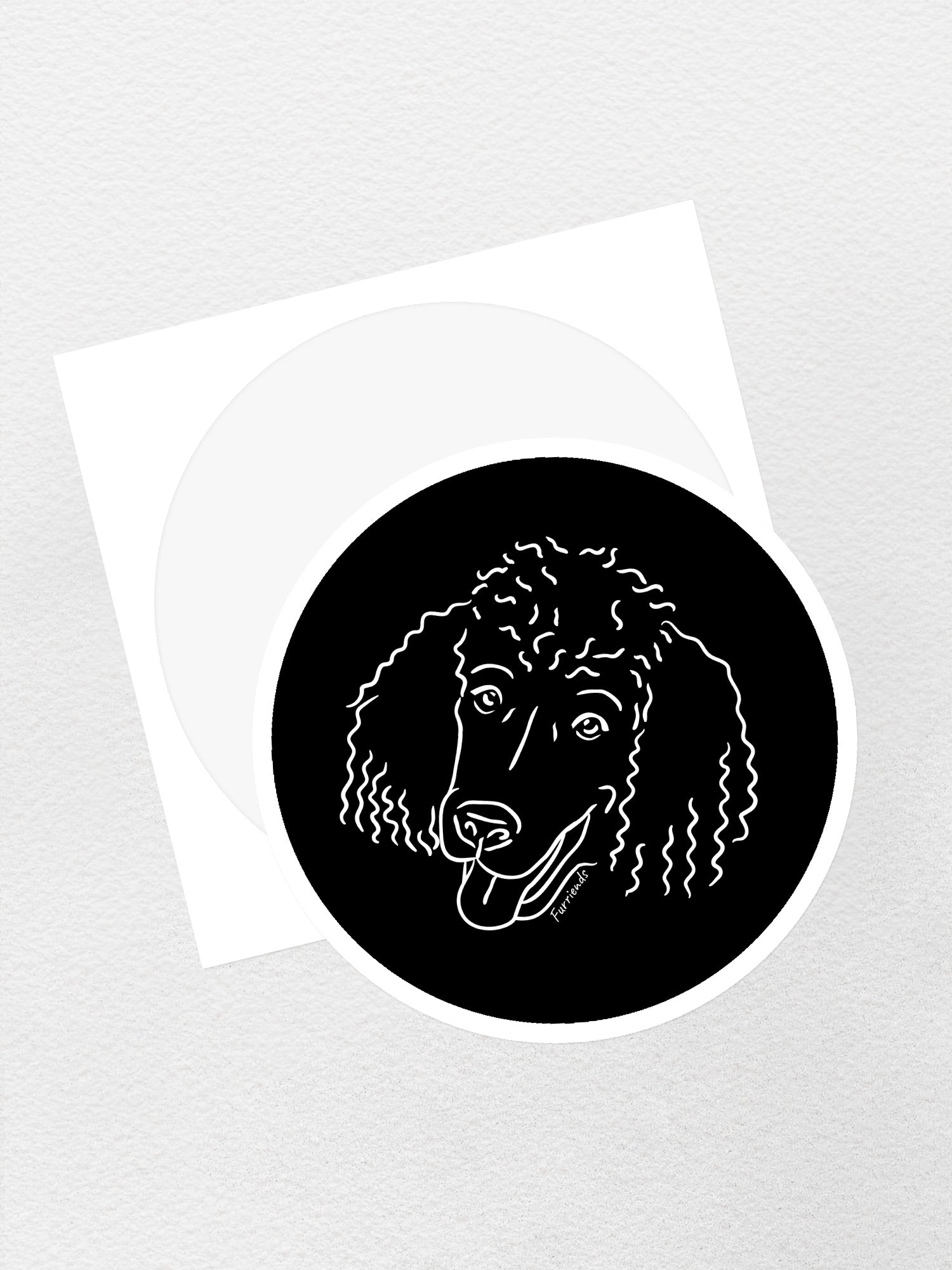 Standard Poodle Sticker