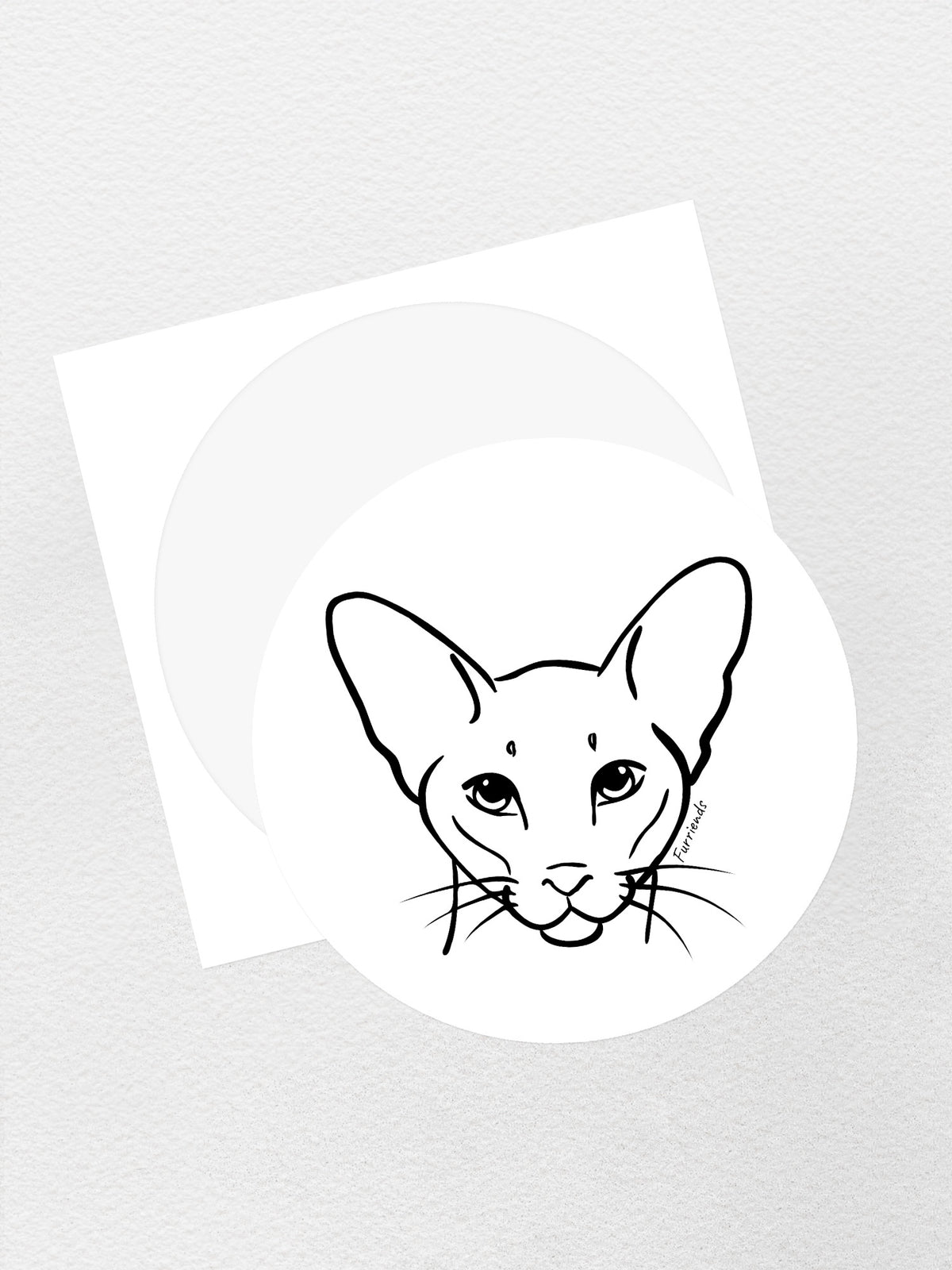 Siamese Sticker