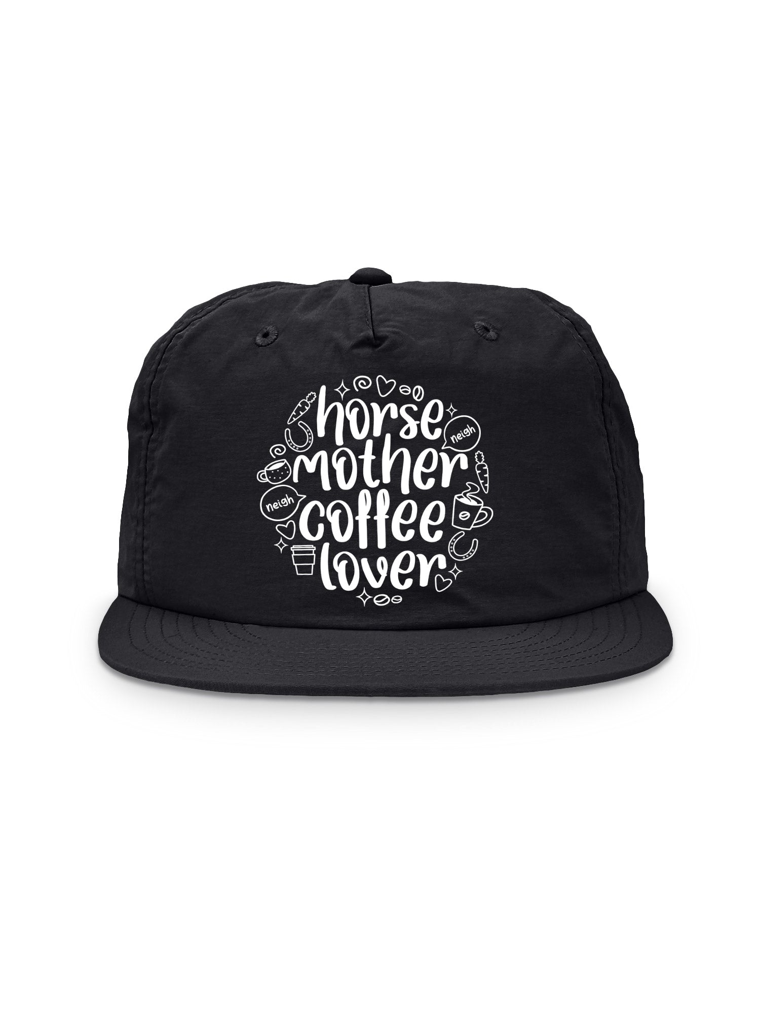 Horse Mother Coffee Lover Quick-Dry Cap