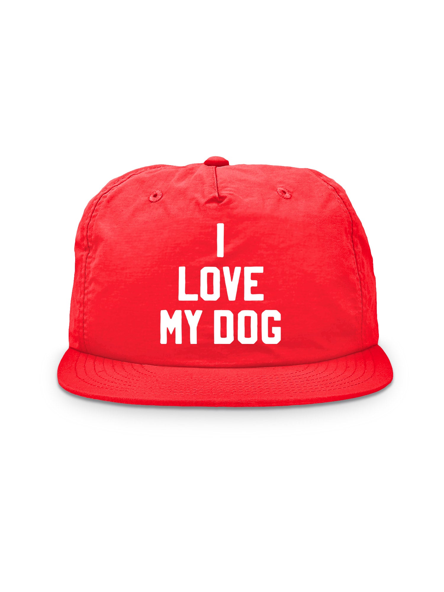 I Love My Dog Quick-Dry Cap