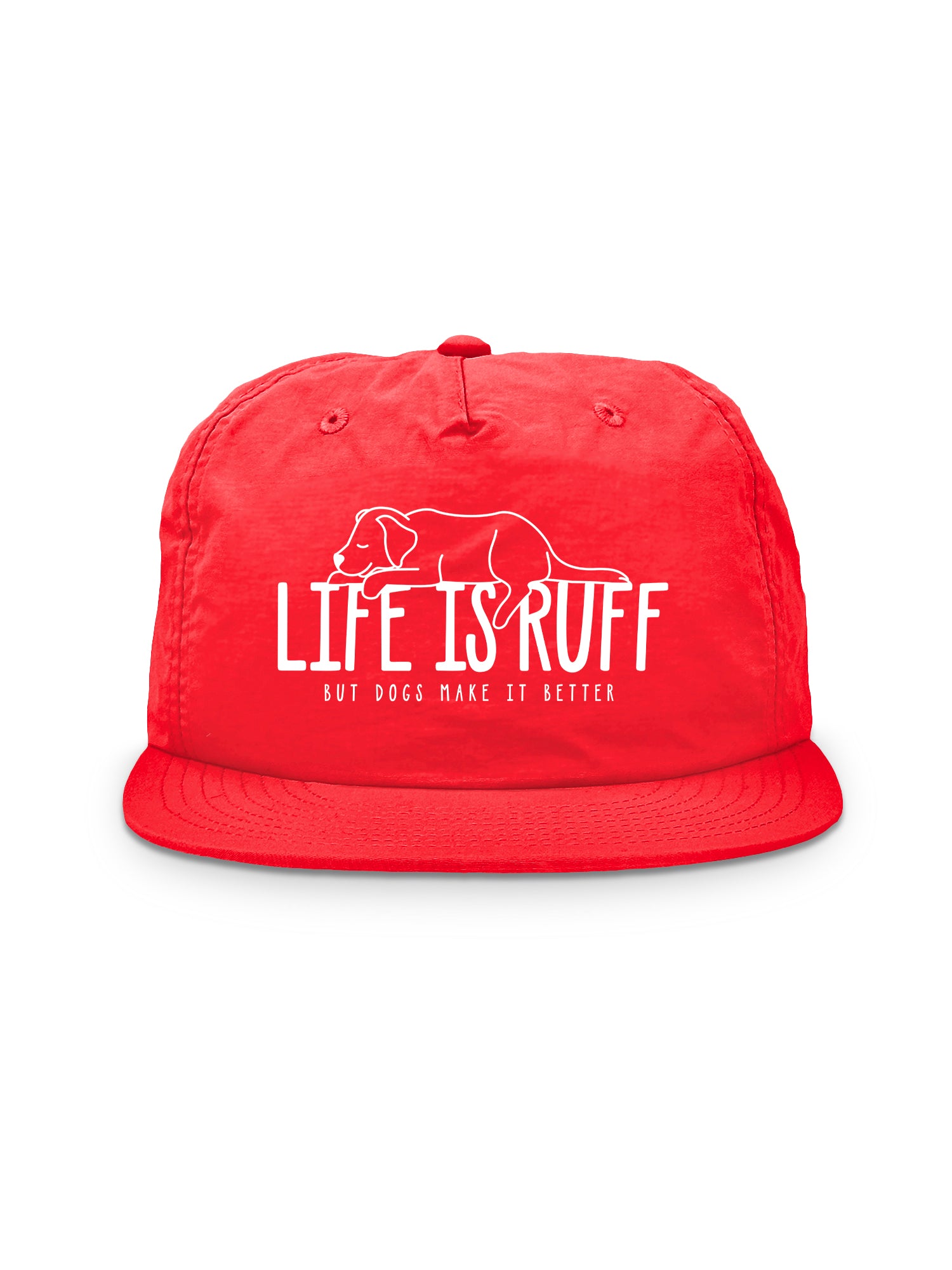 Life Is Ruff Quick-Dry Cap