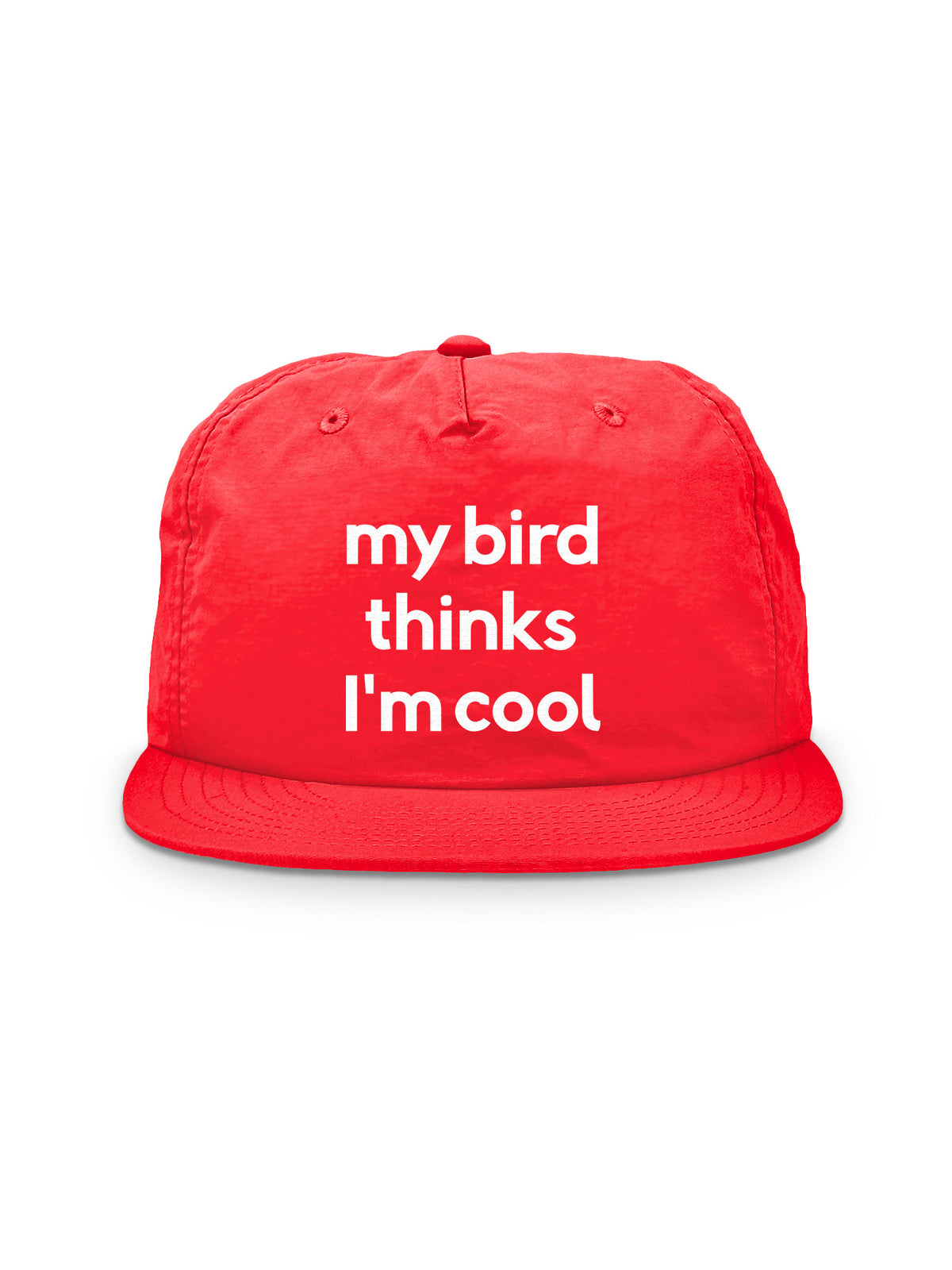 My Bird Thinks I&#39;m Cool Quick-Dry Cap