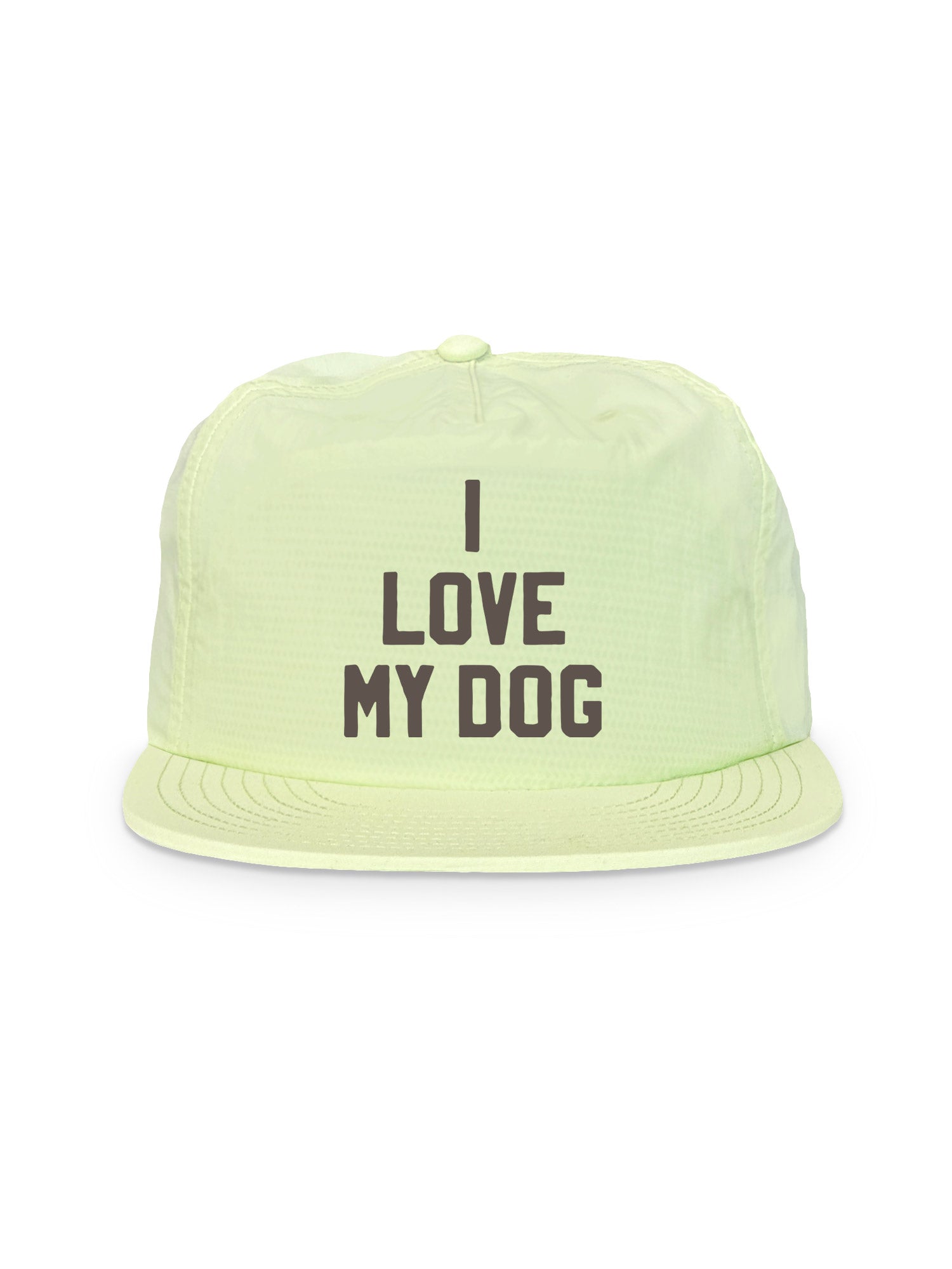 I Love My Dog Quick-Dry Cap