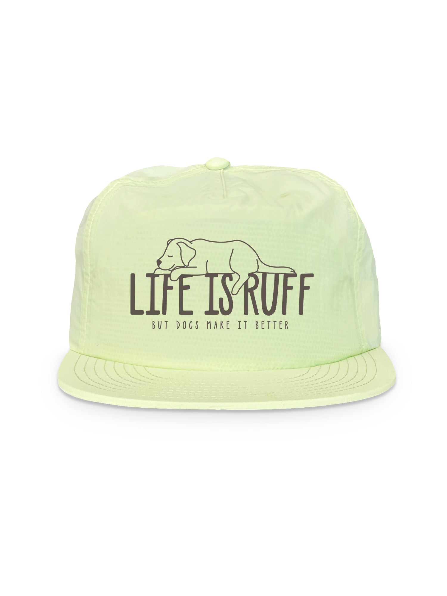 Life Is Ruff Quick-Dry Cap