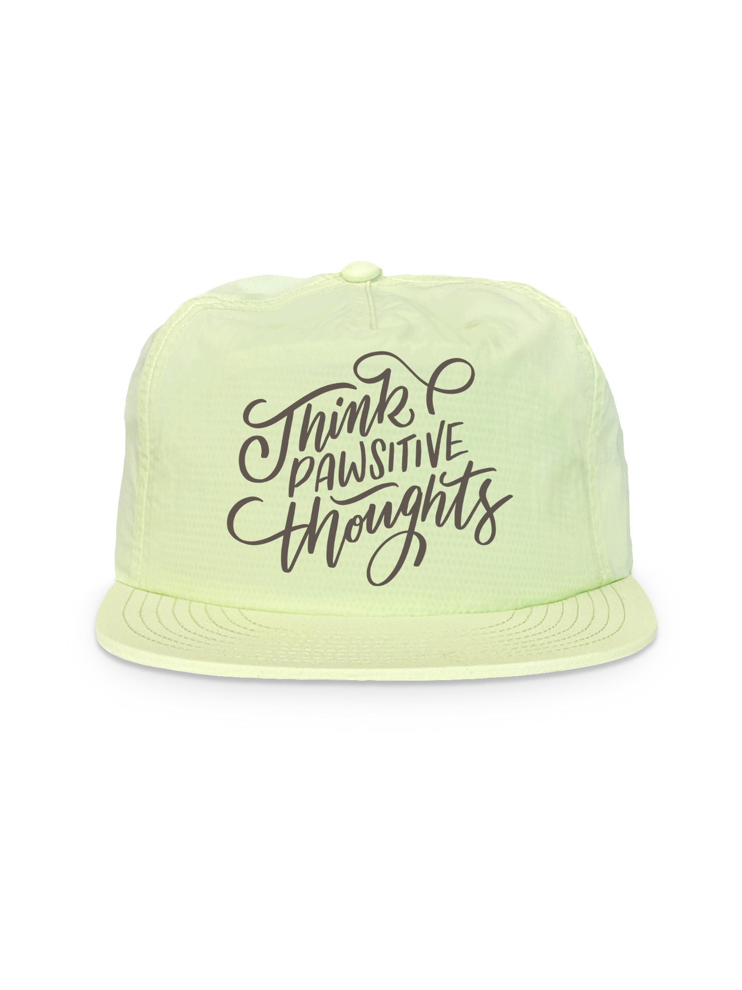 Think Pawsitive Thoughts Quick-Dry Cap