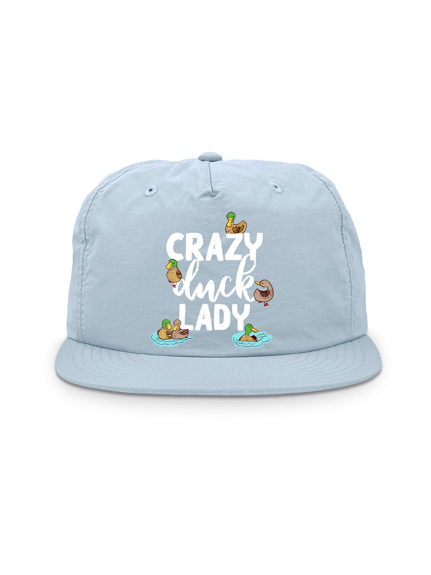 Crazy Duck Lady Quick-Dry Cap