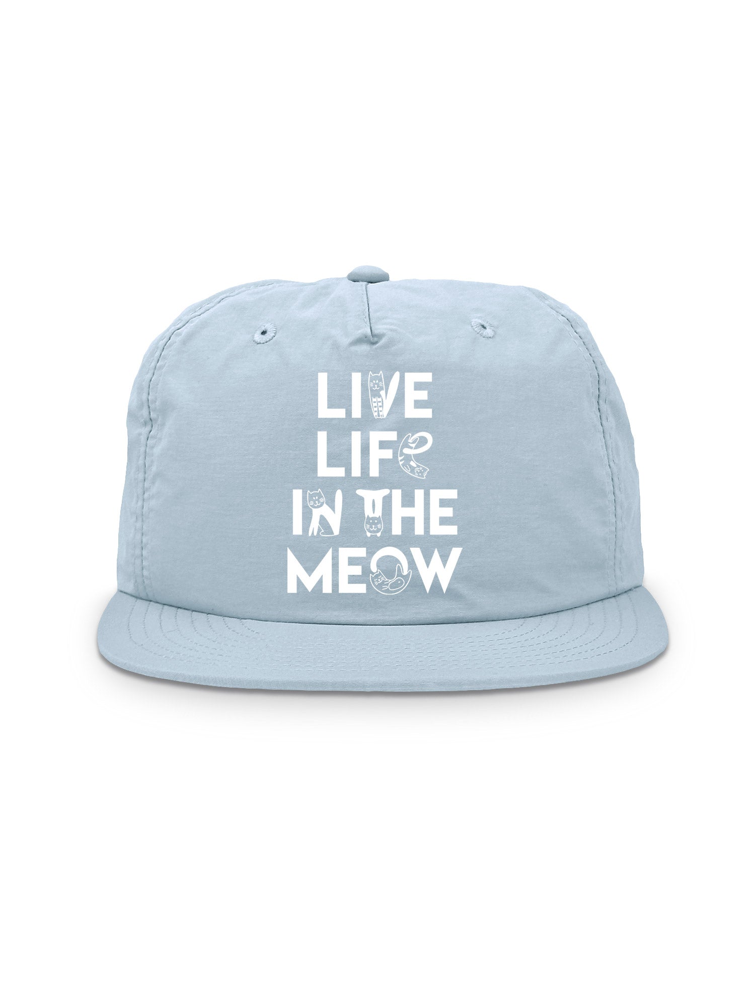 Live Life In The Meow Quick-Dry Cap