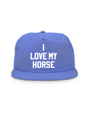 I Love My Horse Quick-Dry Cap