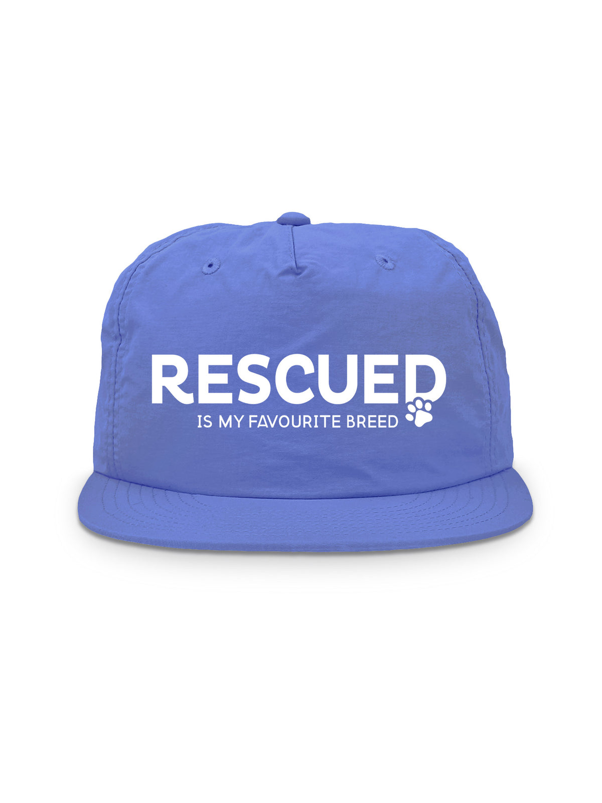 Rescued Is My Favourite Breed Quick-Dry Cap