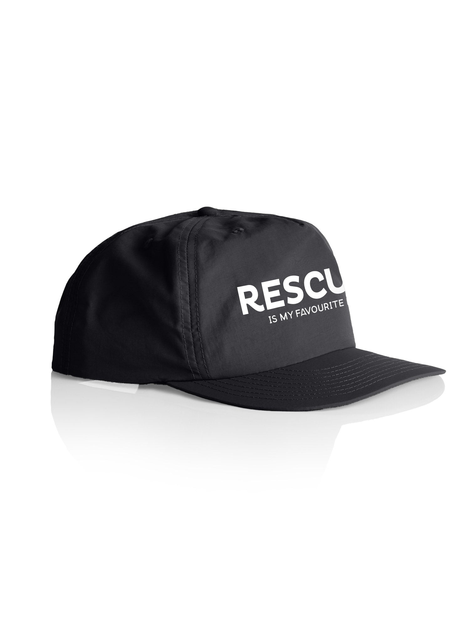 Rescued Is My Favourite Breed Quick-Dry Cap