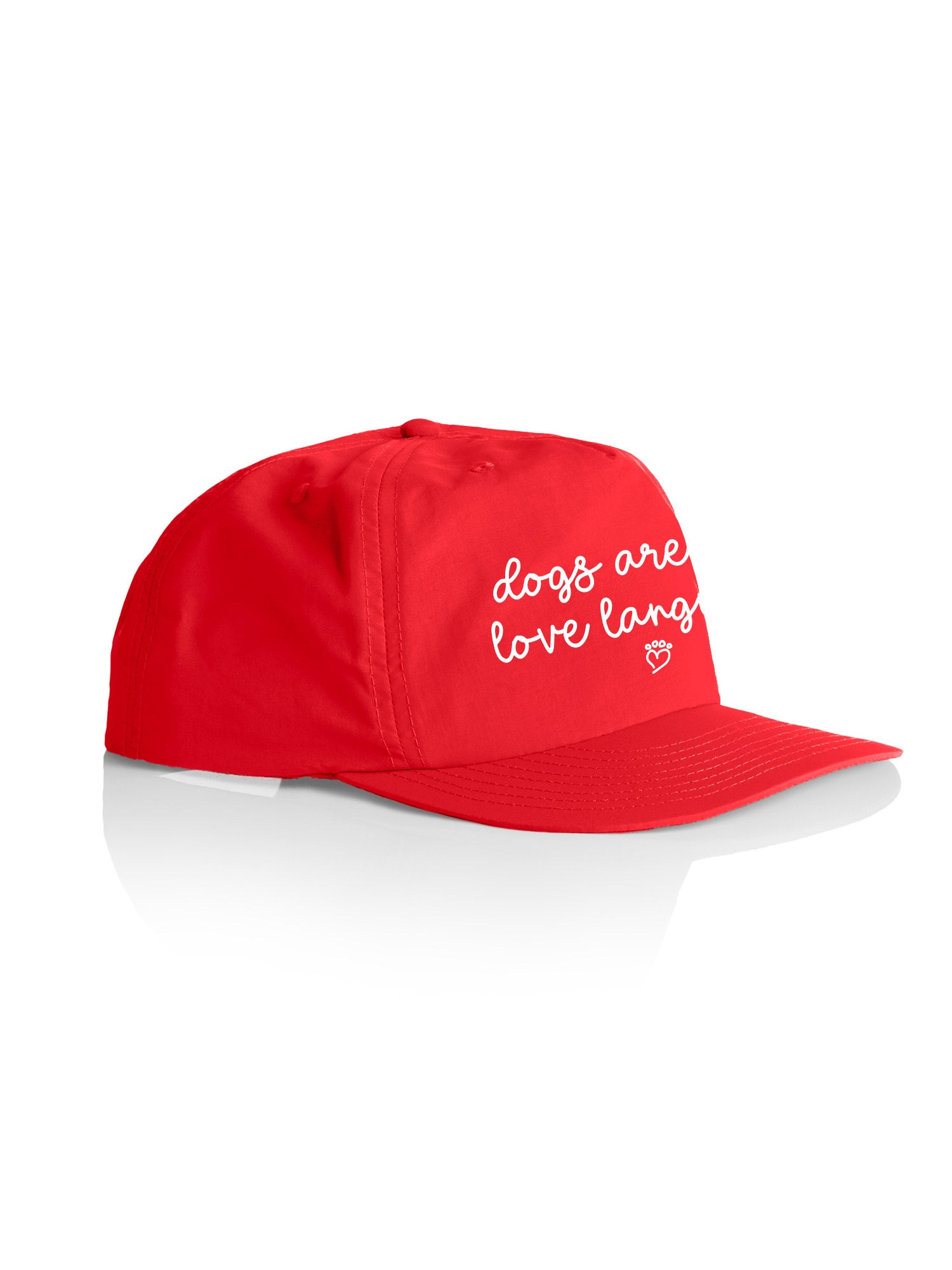 Dogs Are My Love Language Quick-Dry Cap