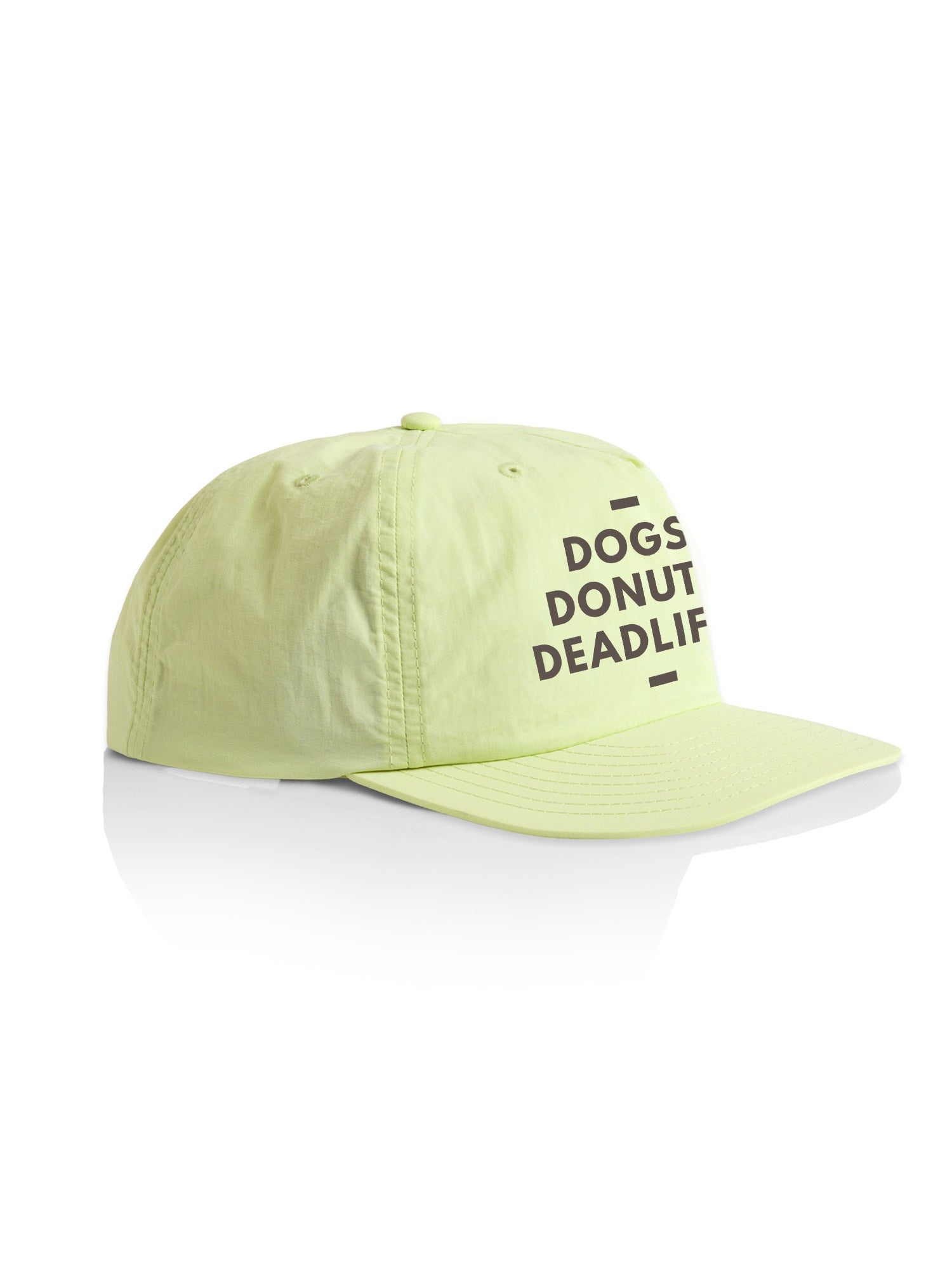 Dogs. Donuts. Deadlifts. Quick-Dry Cap