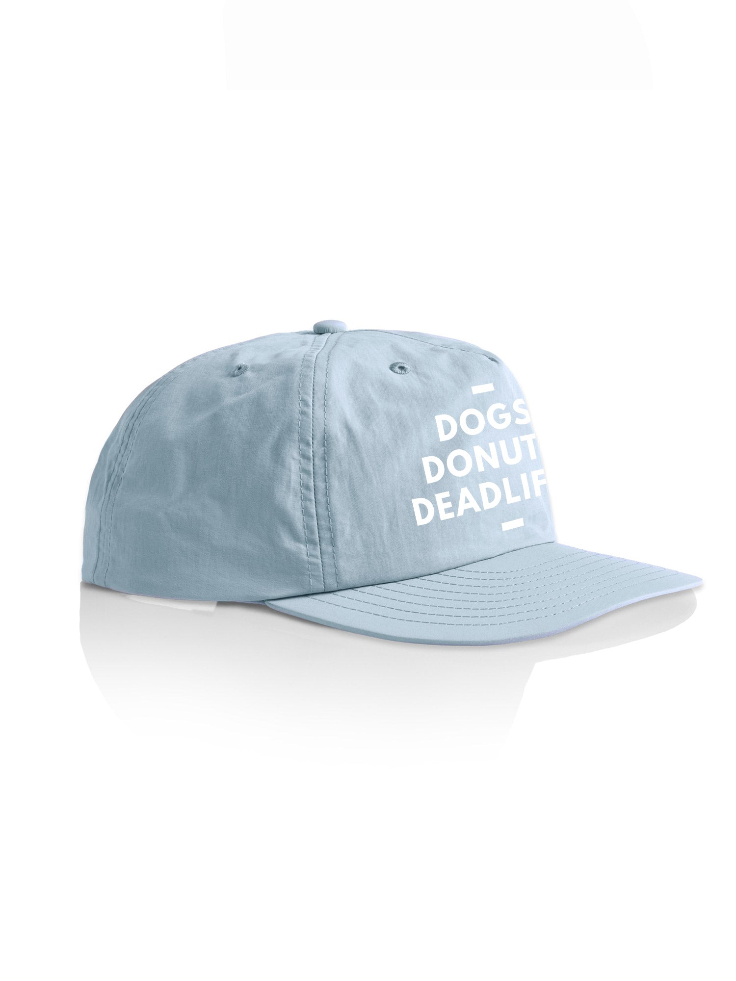 Dogs. Donuts. Deadlifts. Quick-Dry Cap