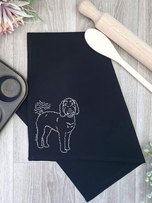 Labradoodle Tea Towel