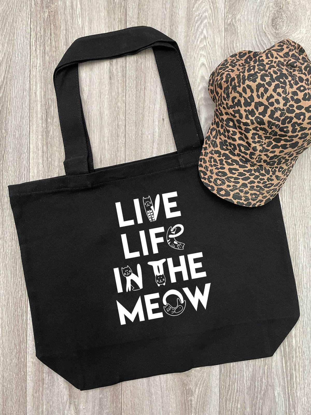 Live Life In The Meow Stella Tote Bag