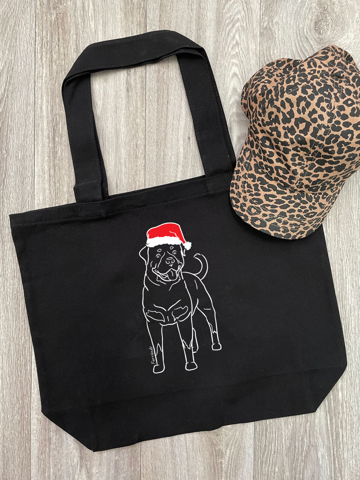 Rottweiler Christmas Edition Stella Tote Bag