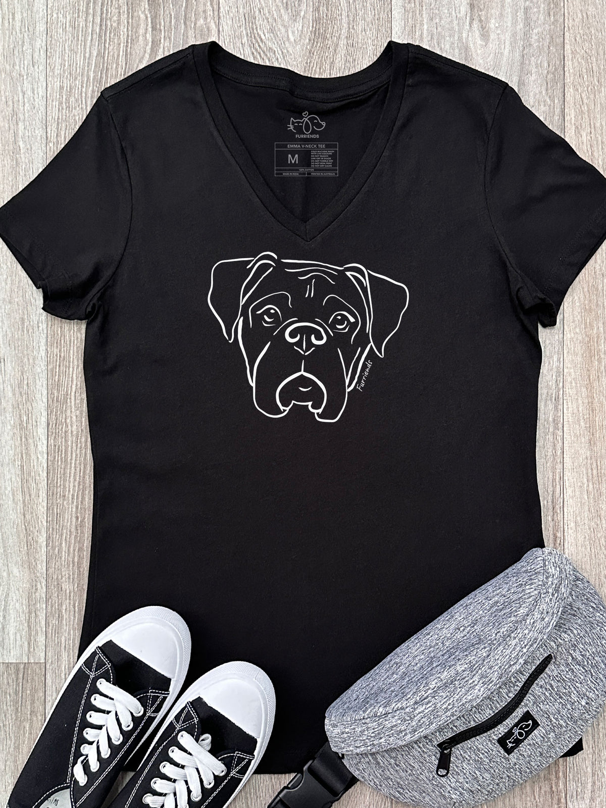 Boxer Emma V-Neck Tee