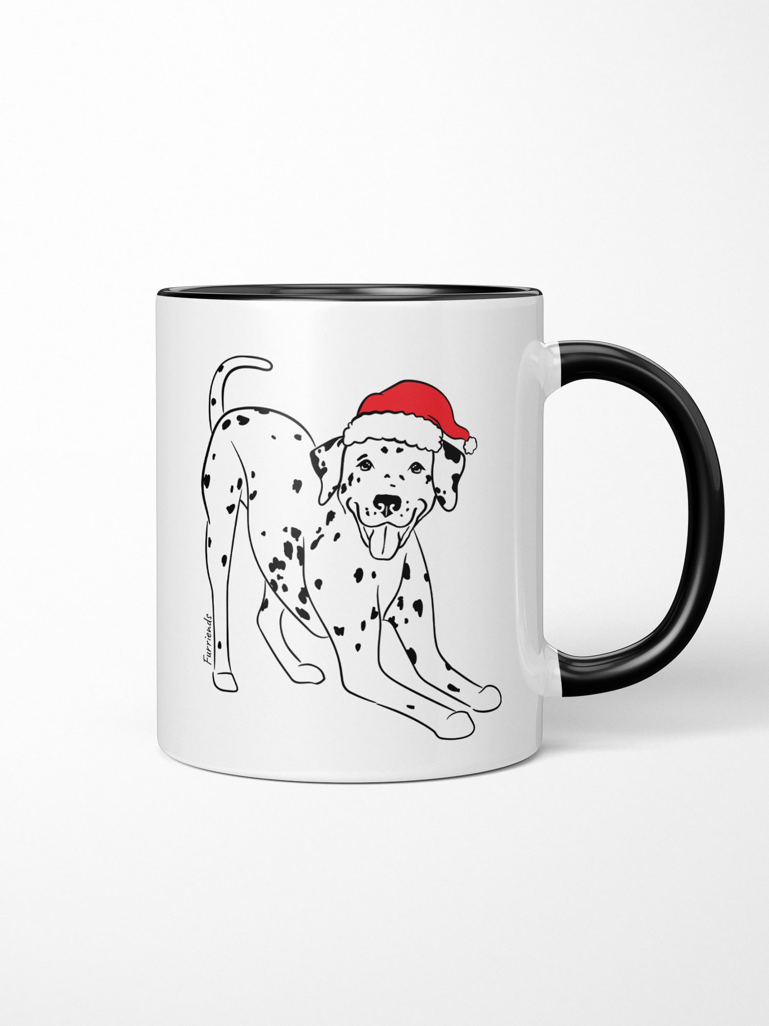 Dalmatian Christmas Edition Ceramic Mug