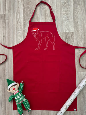 Dingo Christmas Edition Bib Apron