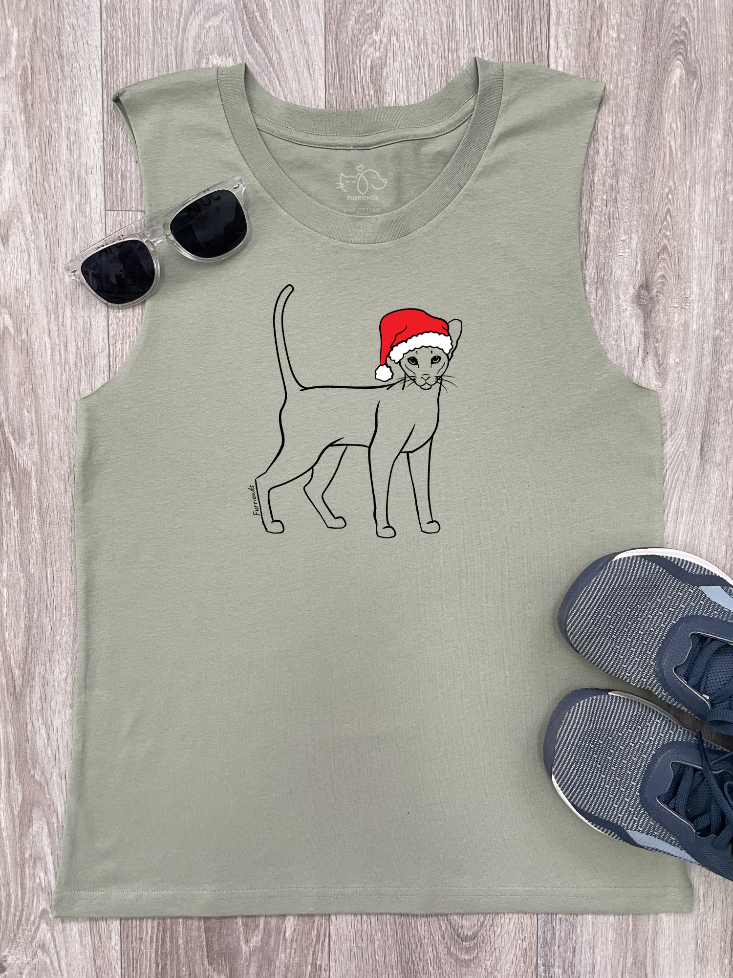 Siamese Christmas Edition Marley Tank