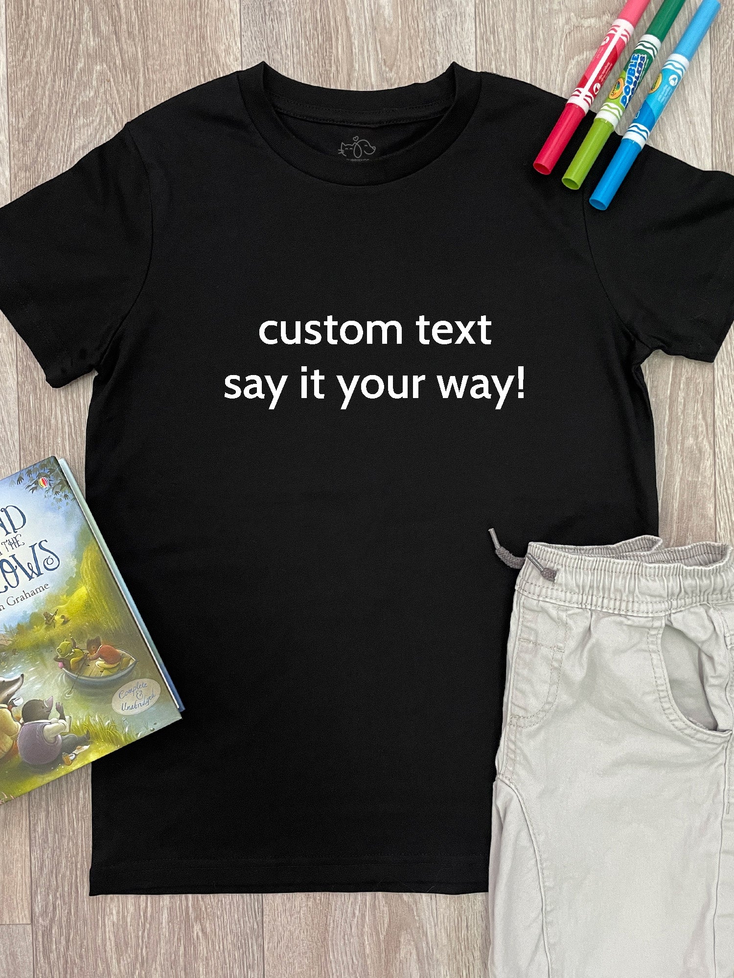 Customisable Text Youth Tee