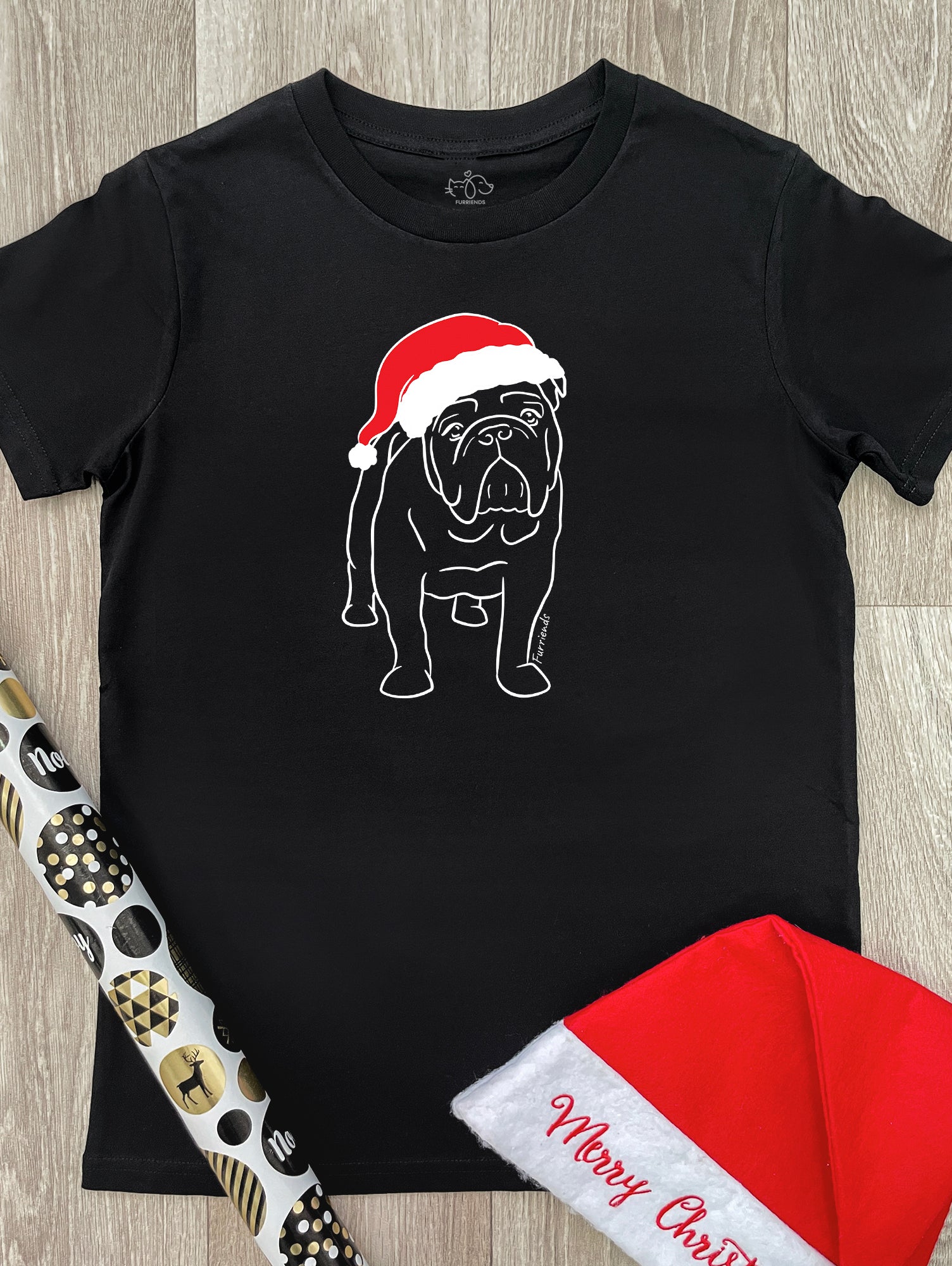 British Bulldog Christmas Edition Youth Tee