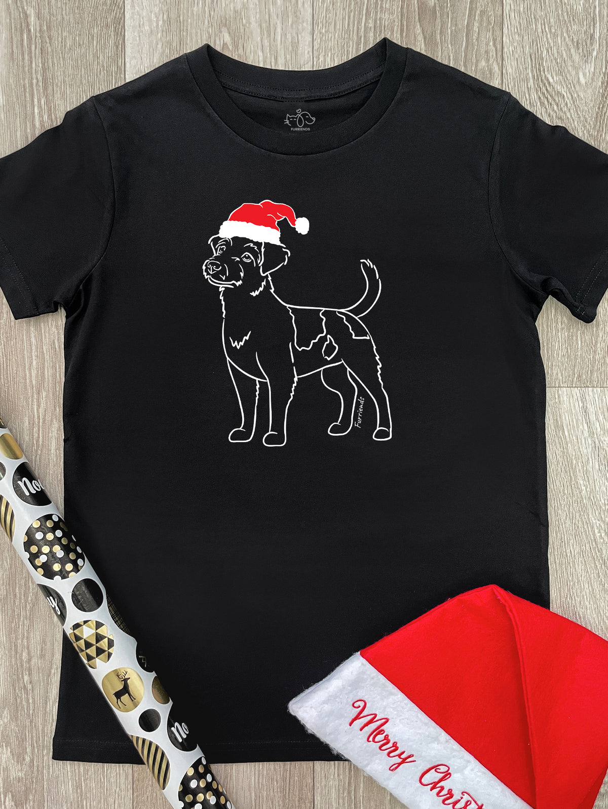 Jack Russell Terrier (Rough Coat) Christmas Edition Youth Tee