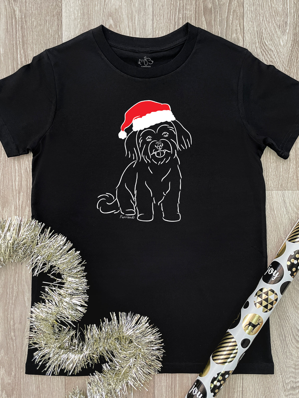 Maltese Terrier Christmas Edition Youth Tee