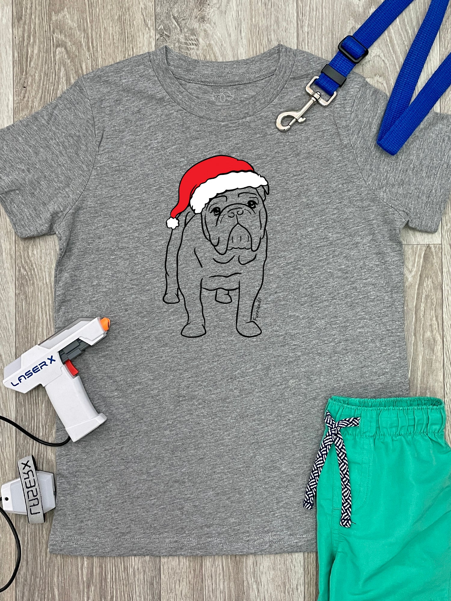 British Bulldog Christmas Edition Youth Tee