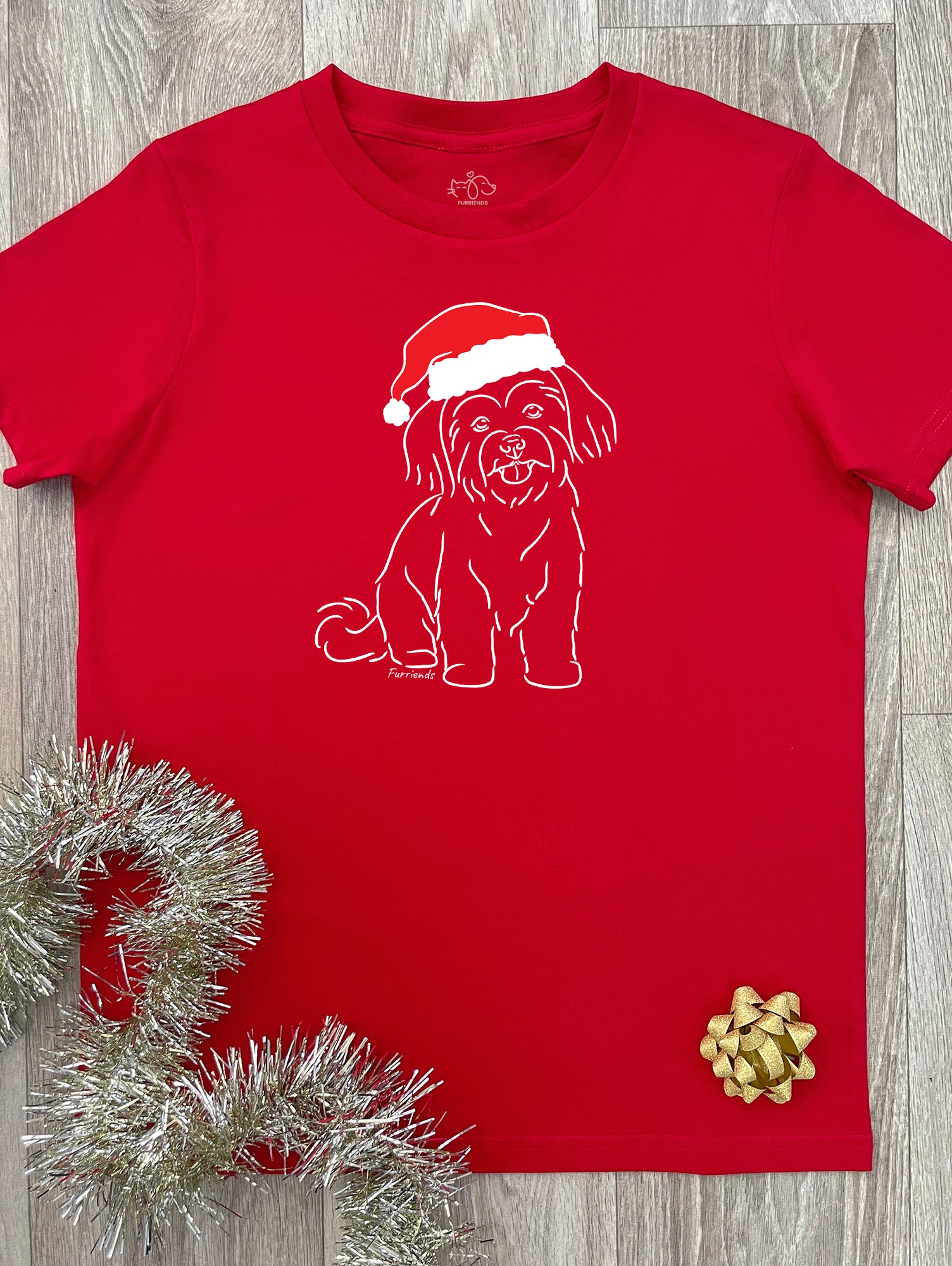 Maltese Terrier Christmas Edition Youth Tee