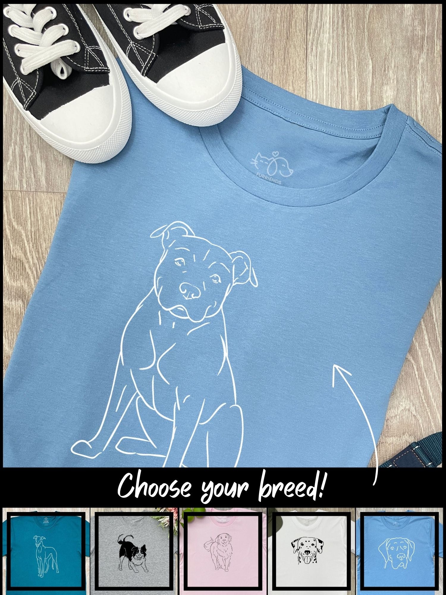 Customisable Dog Breed Ava Women's Regular Fit Tee