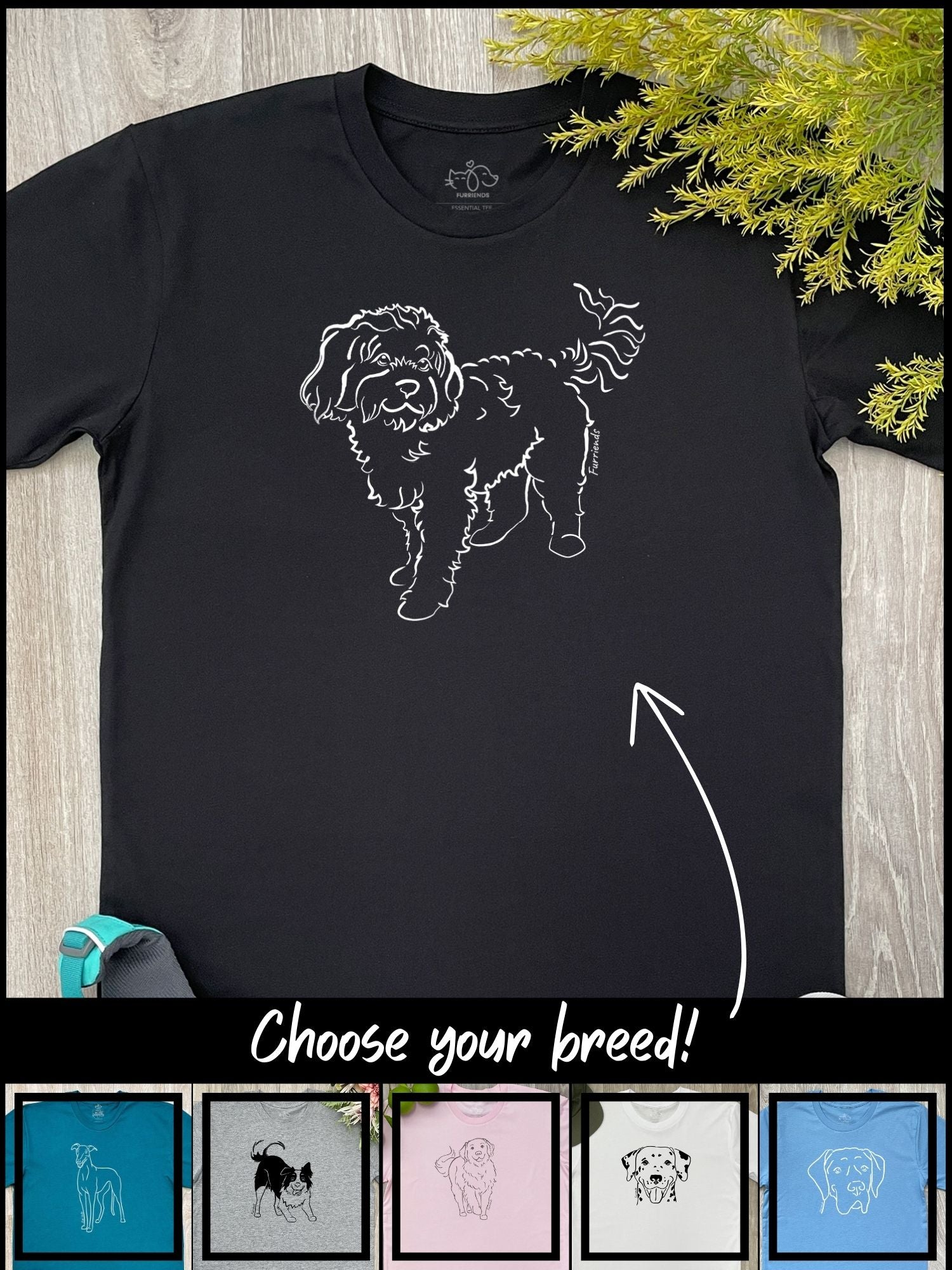 Customisable Dog Breed Essential Unisex Tee