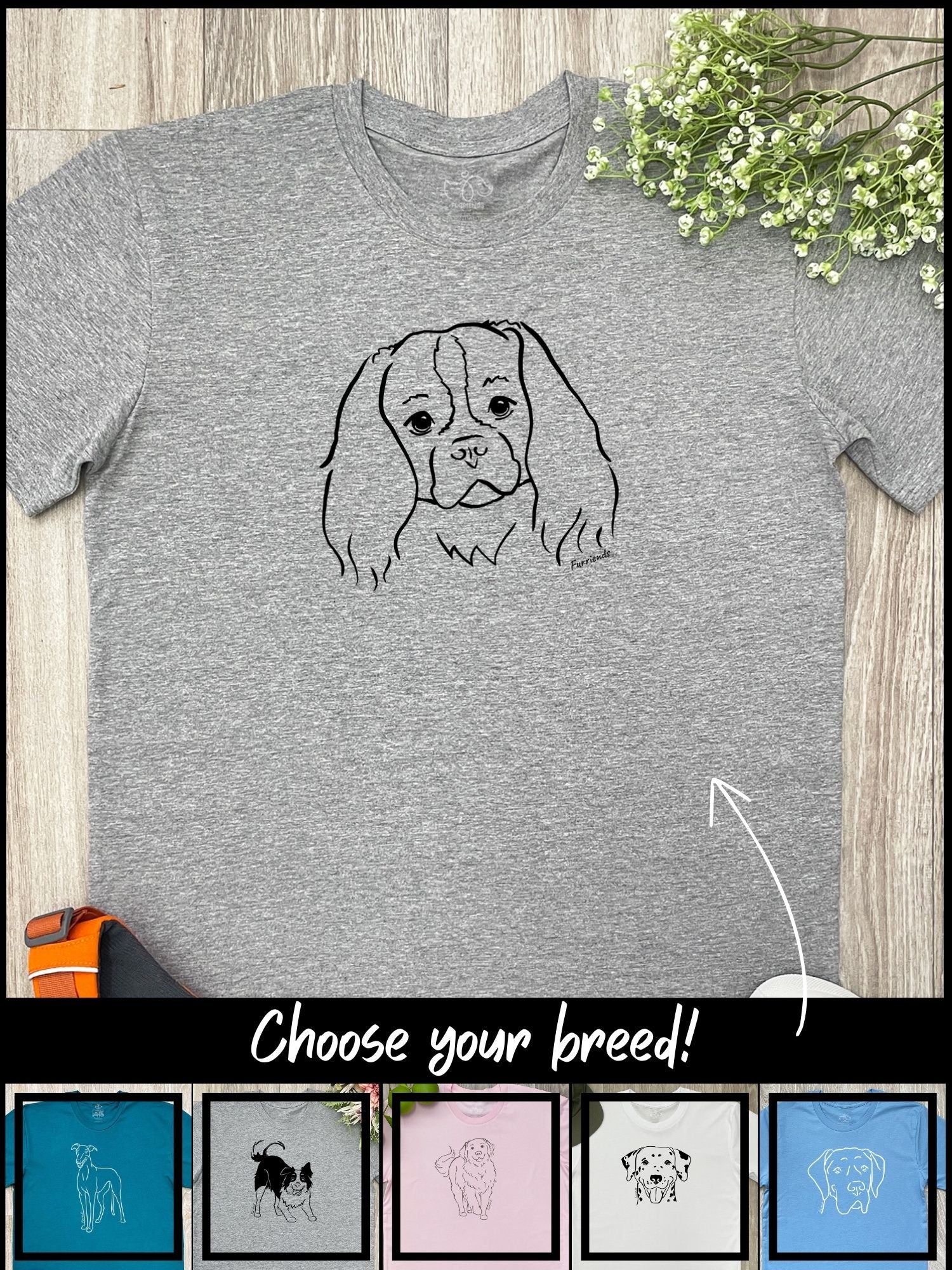 Customisable Dog Breed Essential Unisex Tee