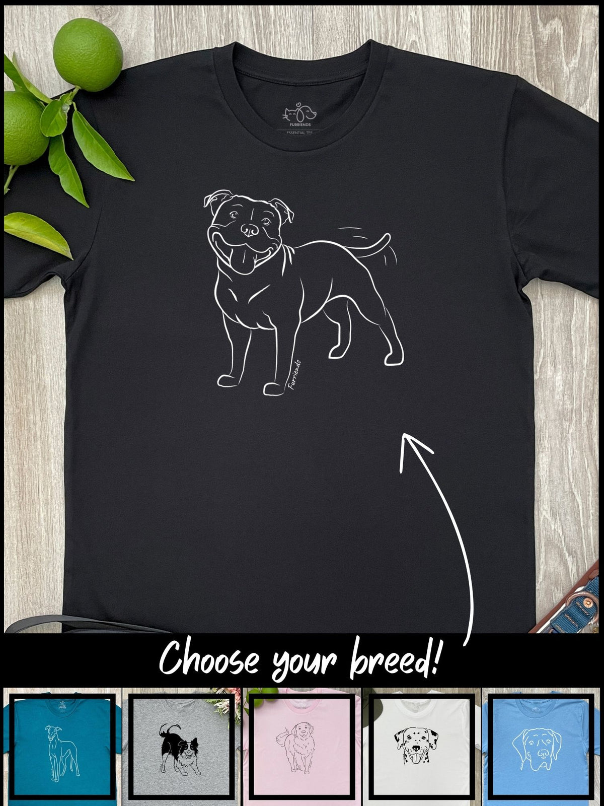 Customisable Dog Breed Essential Unisex Tee