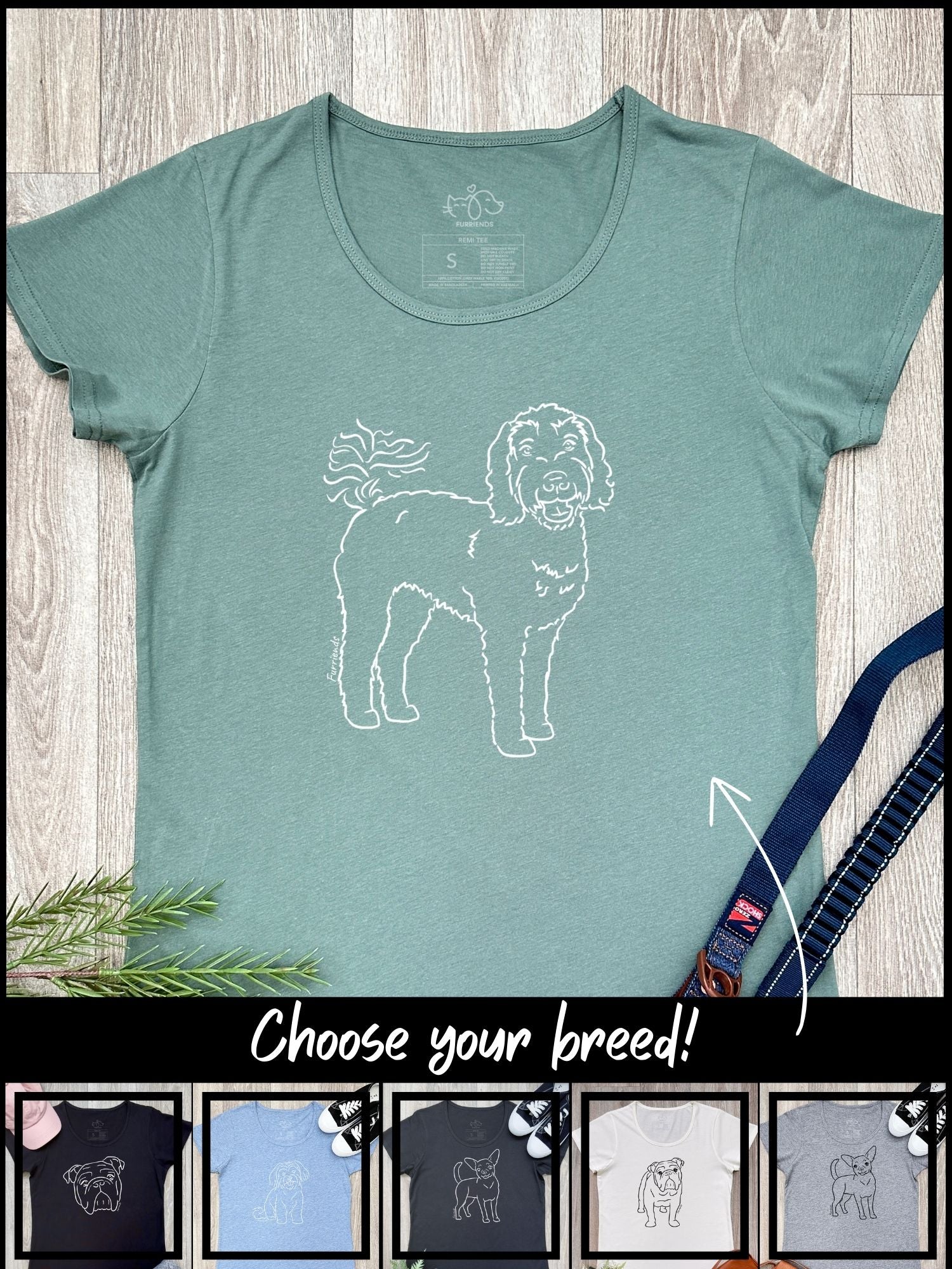 Dog Breed Remi Women's Tee (Customisable)