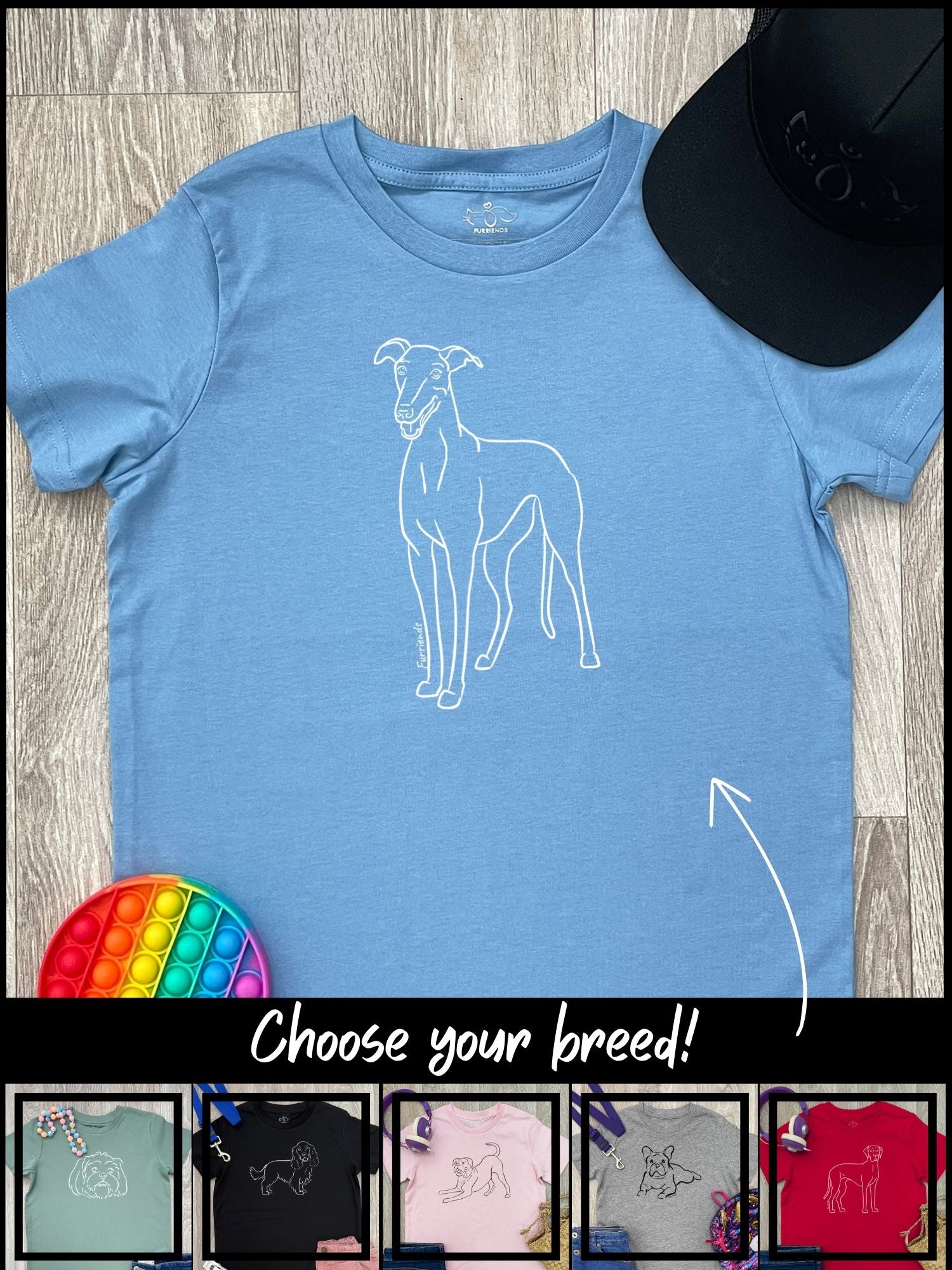 Dog Breed Youth Tee (Customisable)