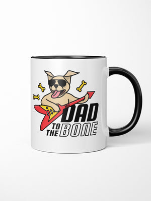 Dad To The Bone Ceramic Mug