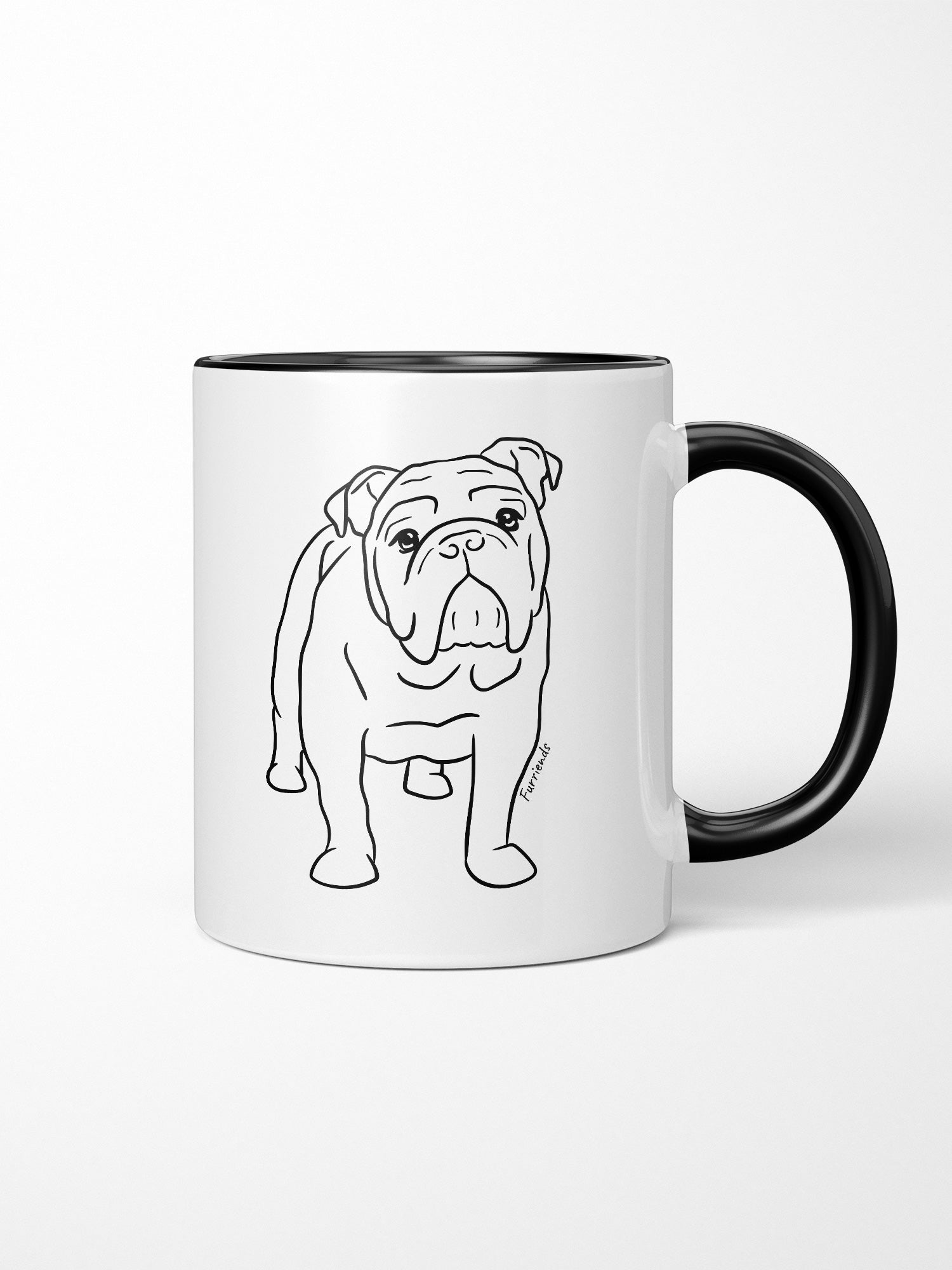 British Bulldog Ceramic Mug