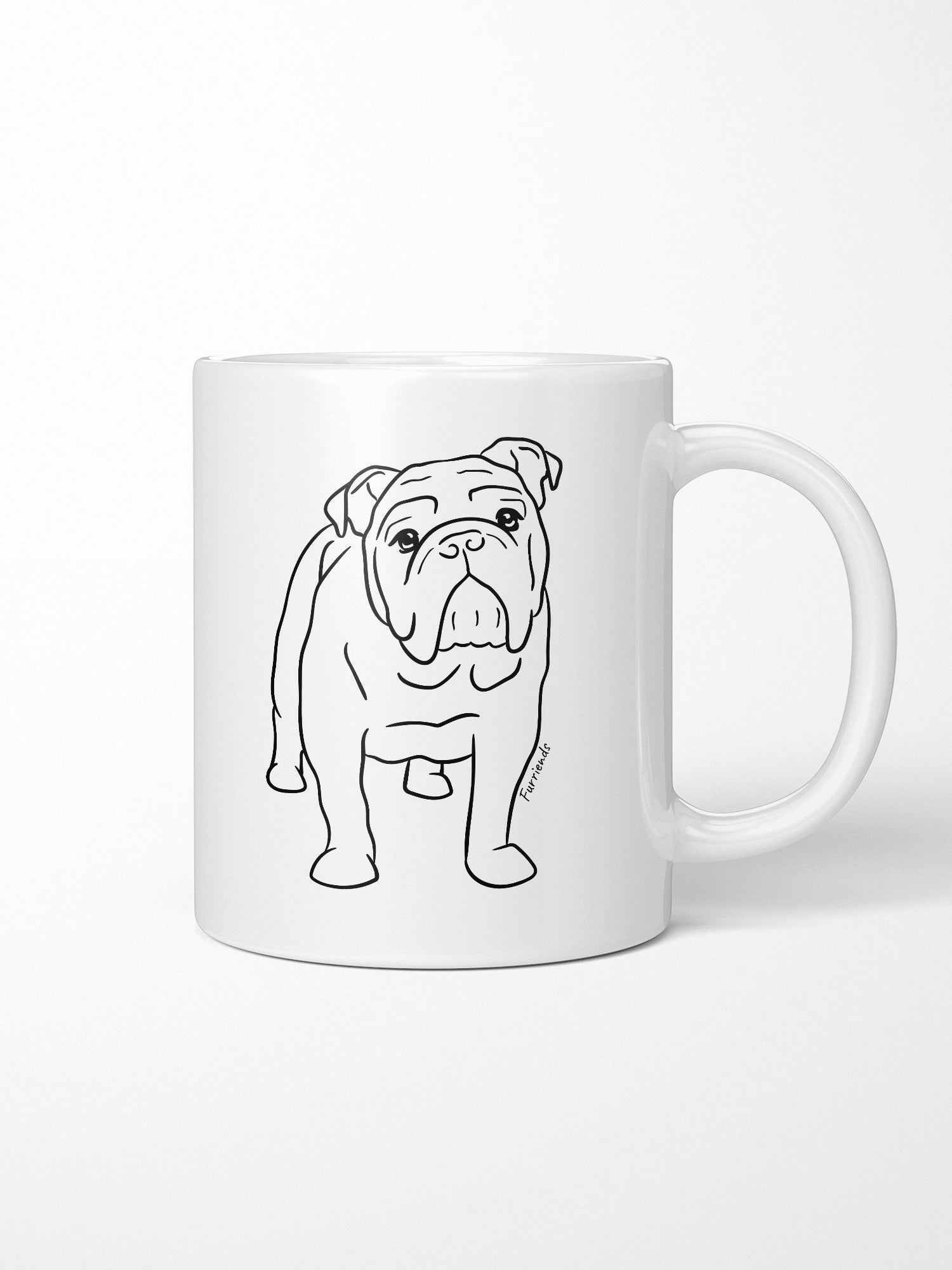 British Bulldog Ceramic Mug