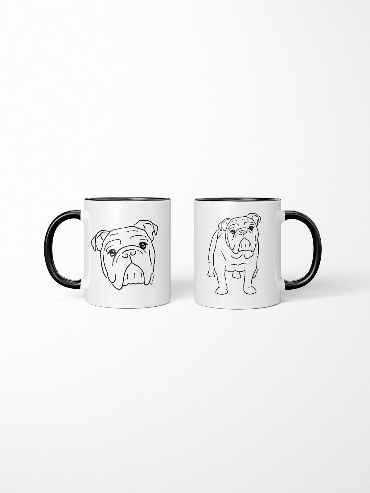 British Bulldog Ceramic Mug