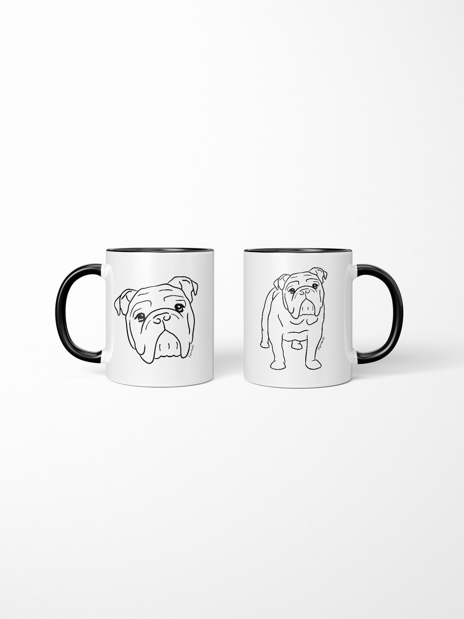 British Bulldog Ceramic Mug